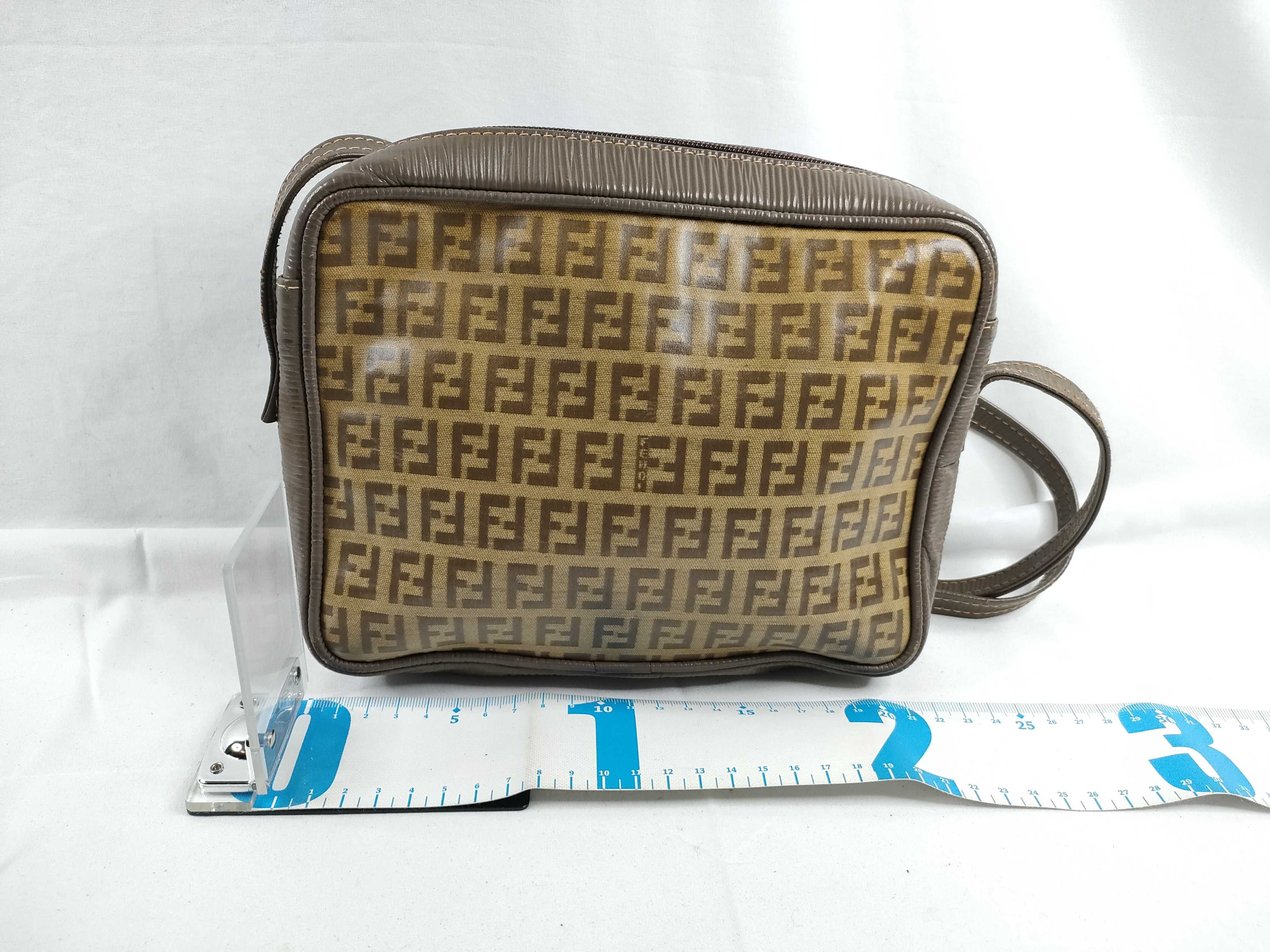 Zucchino Shoulder Bag, Brown — view 2