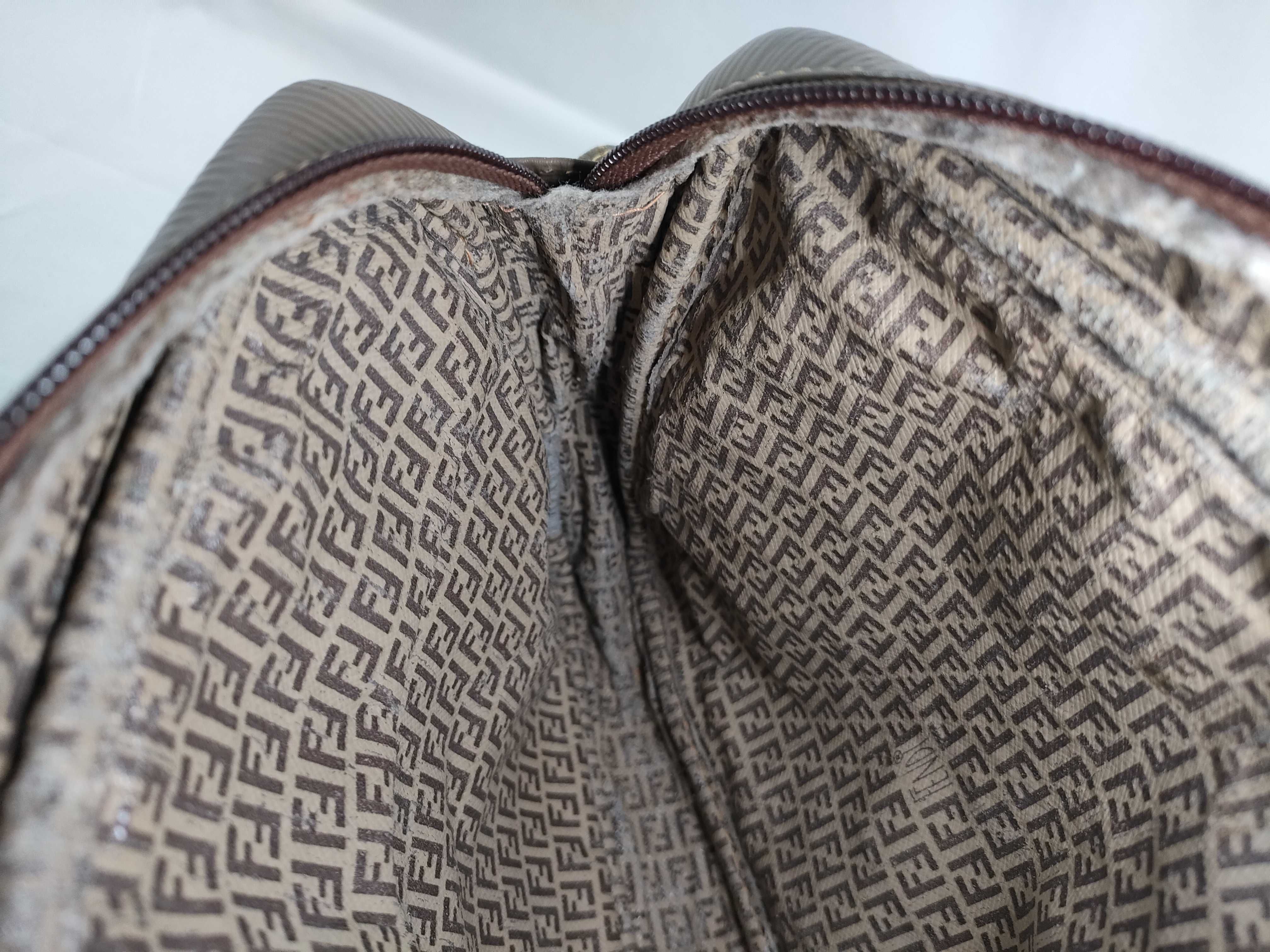 Zucchino Shoulder Bag, Brown — view 11