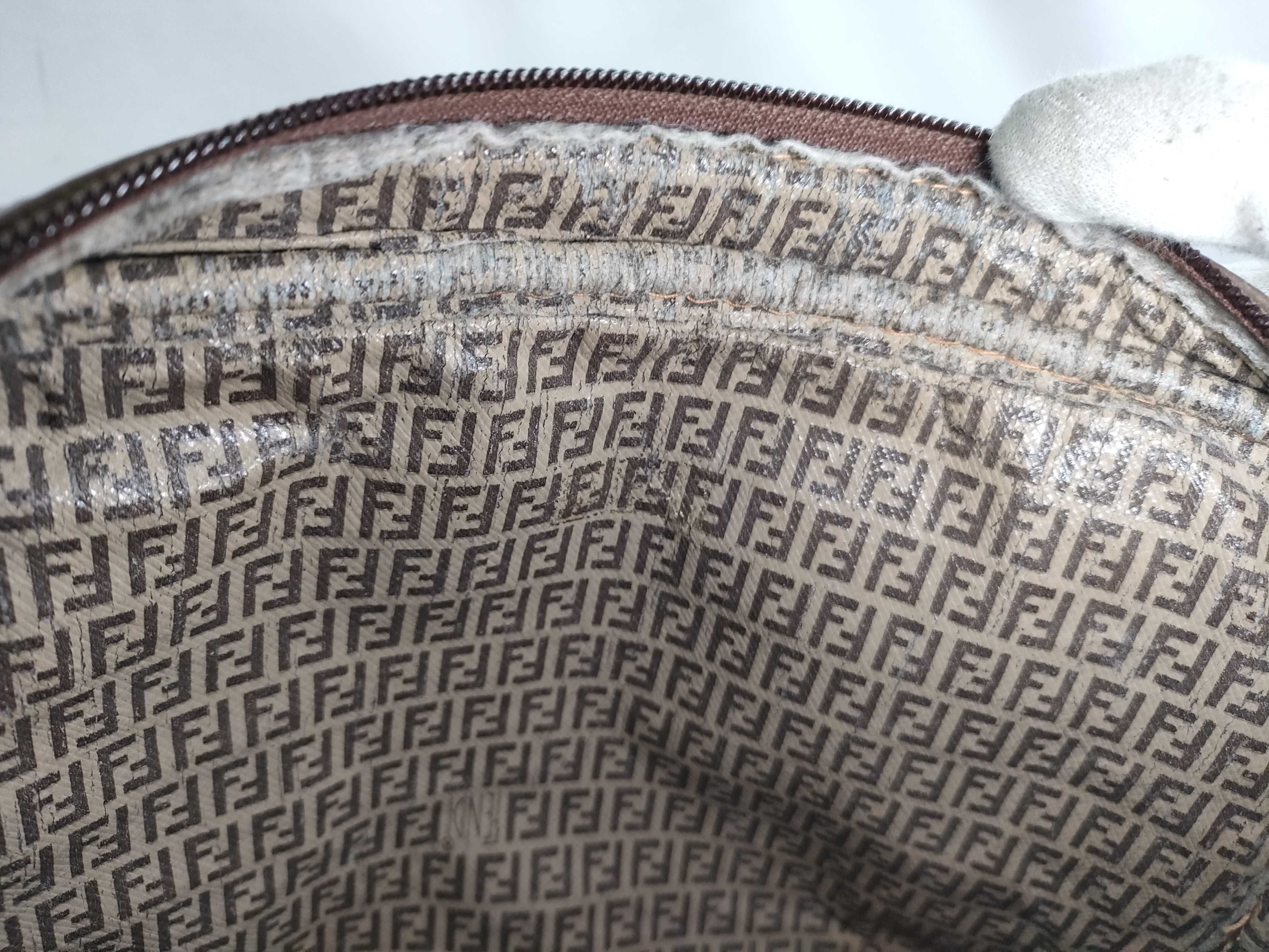Zucchino Shoulder Bag, Brown — view 12