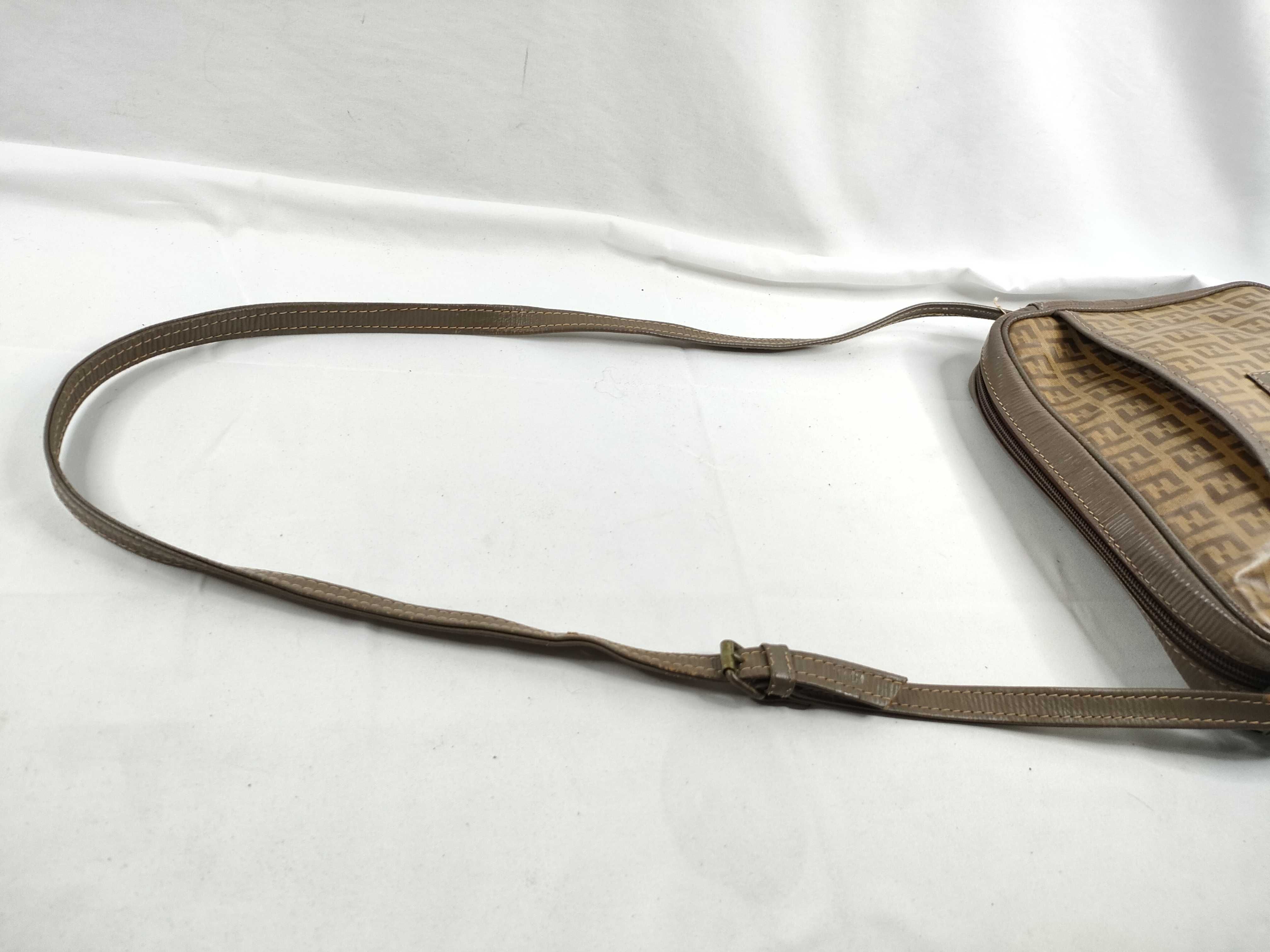 Zucchino Shoulder Bag, Brown — view 6