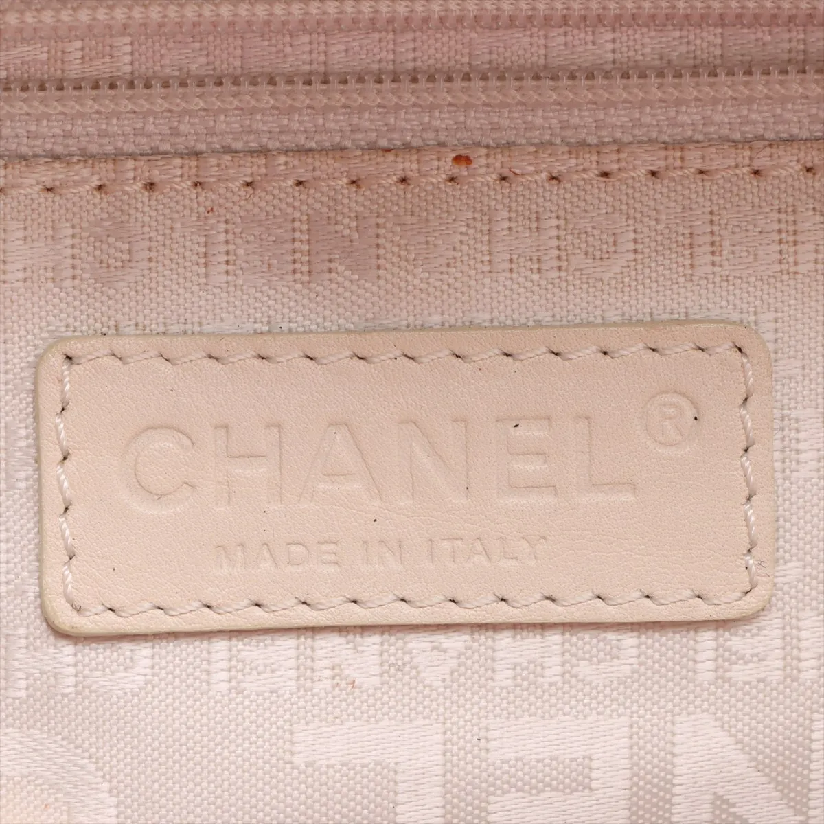 Chocolate Bar Canvas Handbag Camellia Pink Silver Hardware 8864307 No. 8 — view 9