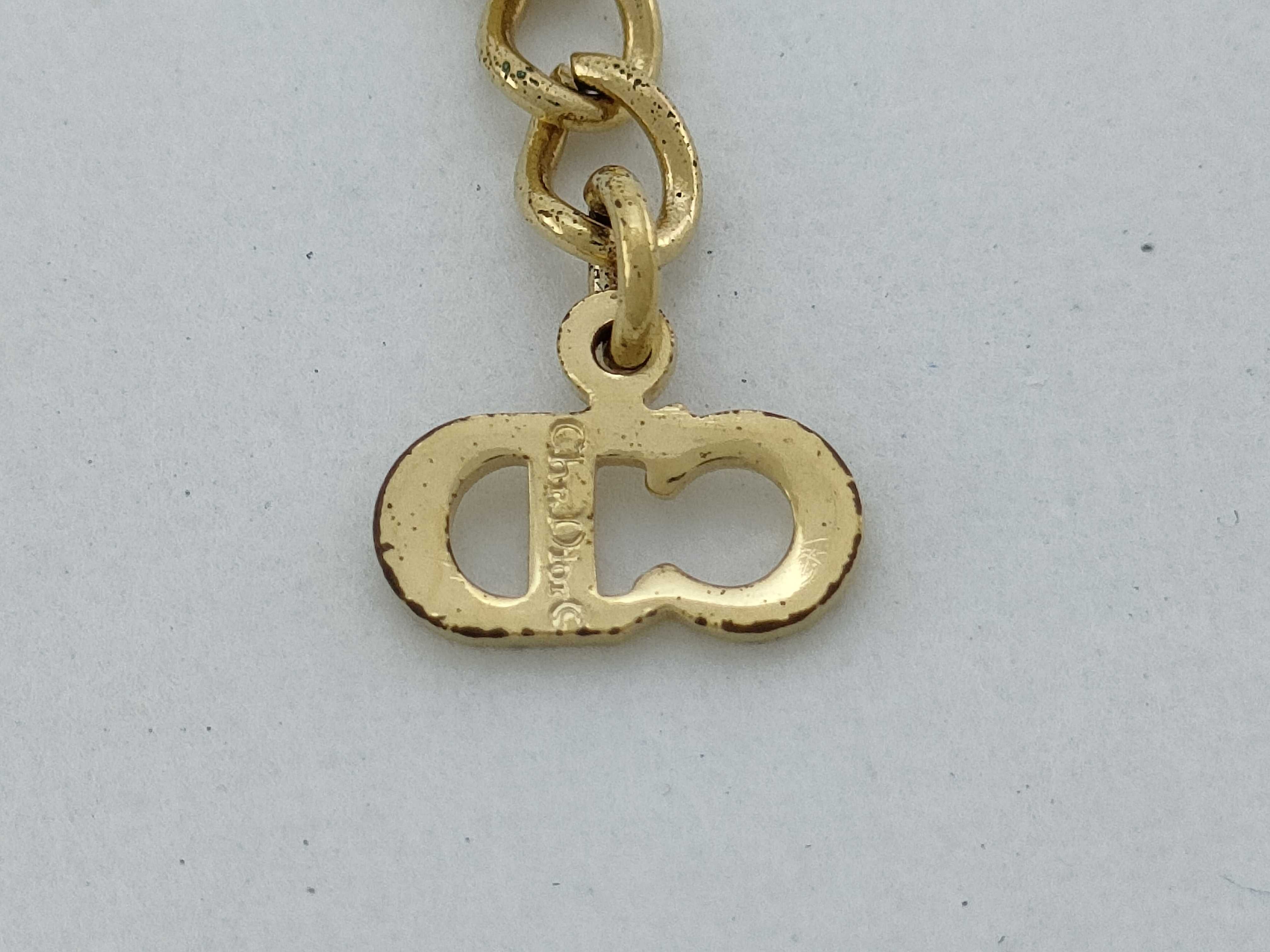 CD Rhinestone Necklace — view 5