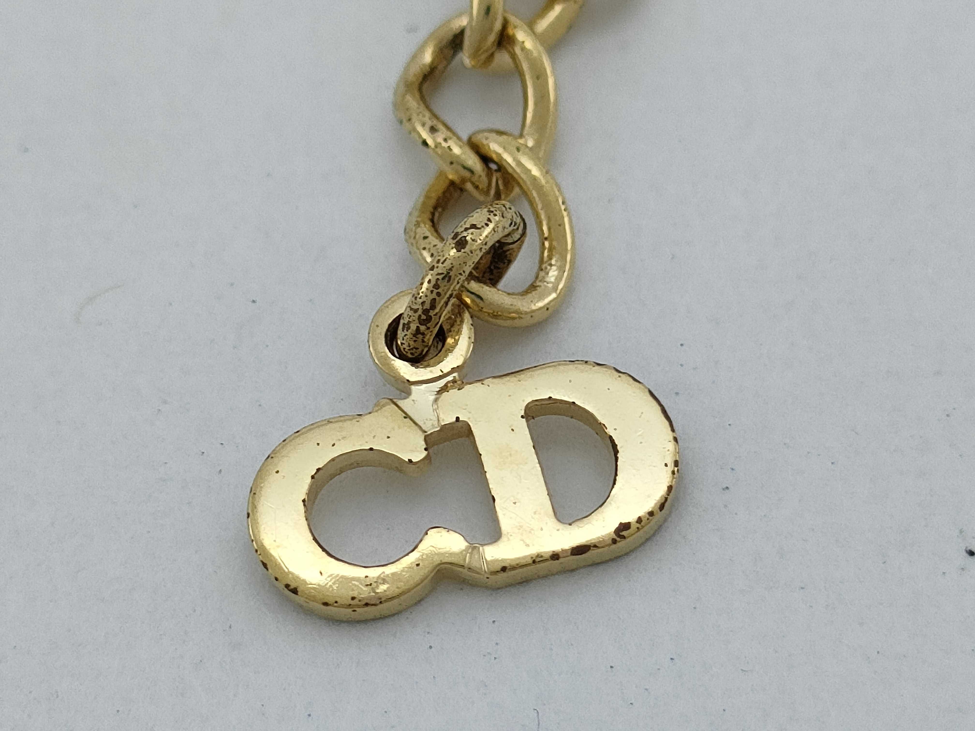 CD Rhinestone Necklace — view 10