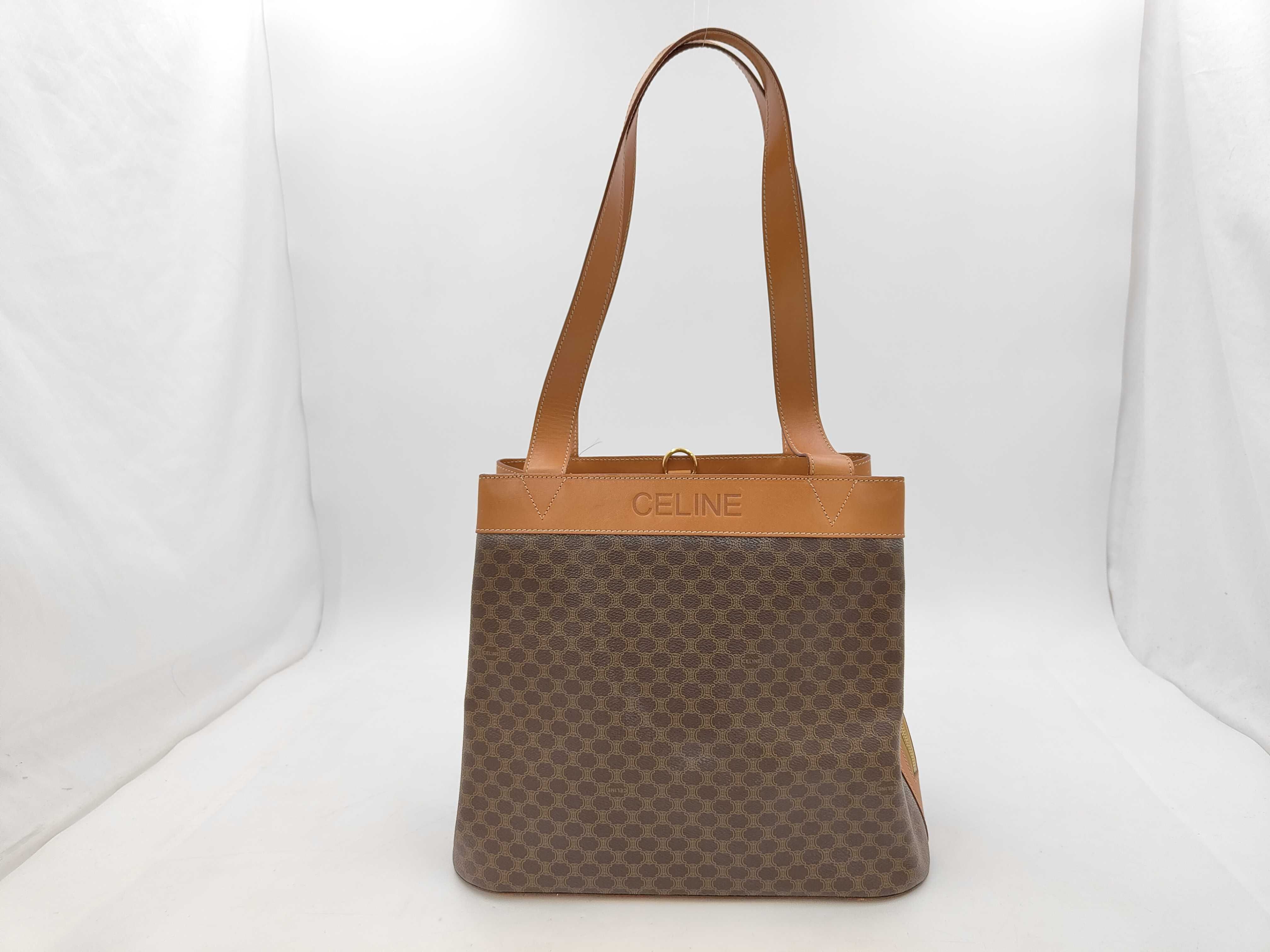 tote bag, brown, MC98/1, requires repair, shoulder bag.