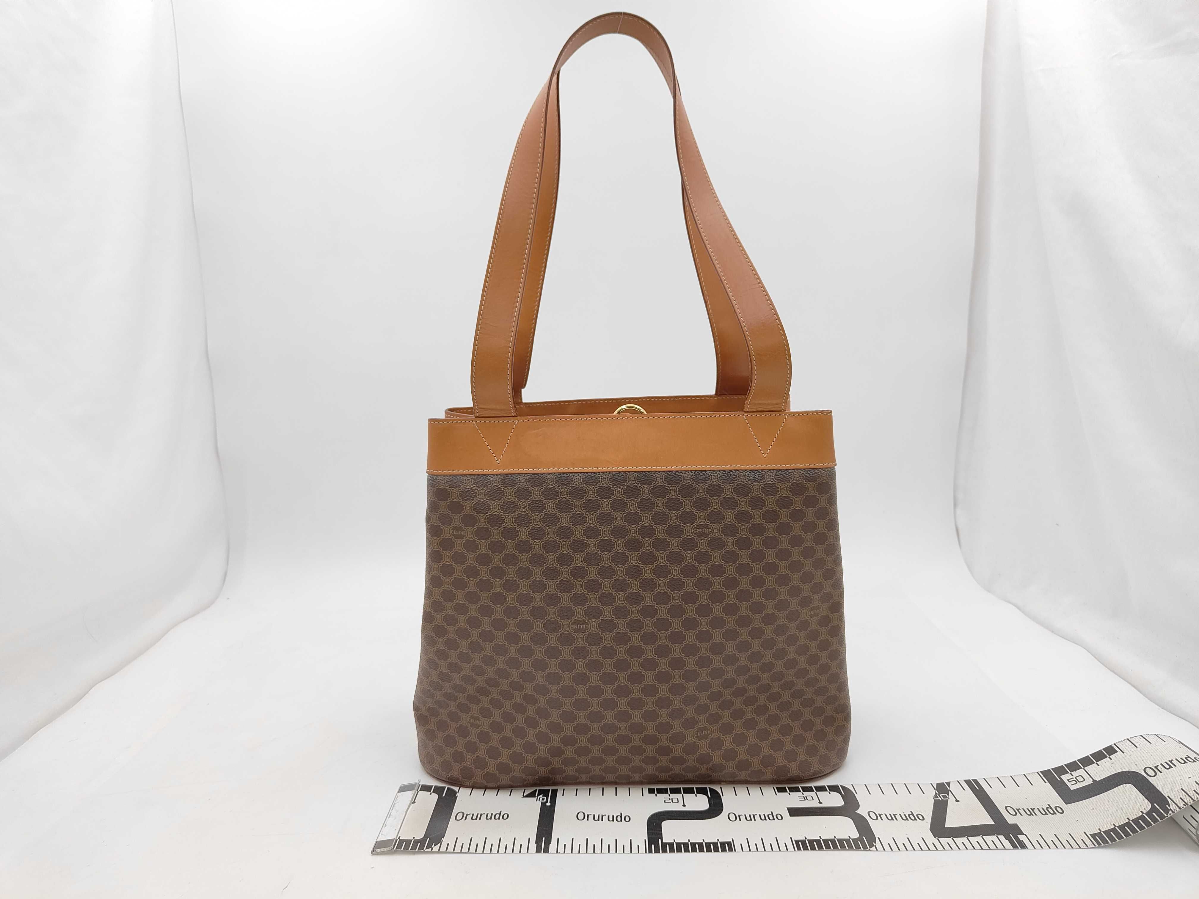 tote bag, brown, MC98/1, requires repair, shoulder bag. — view 2