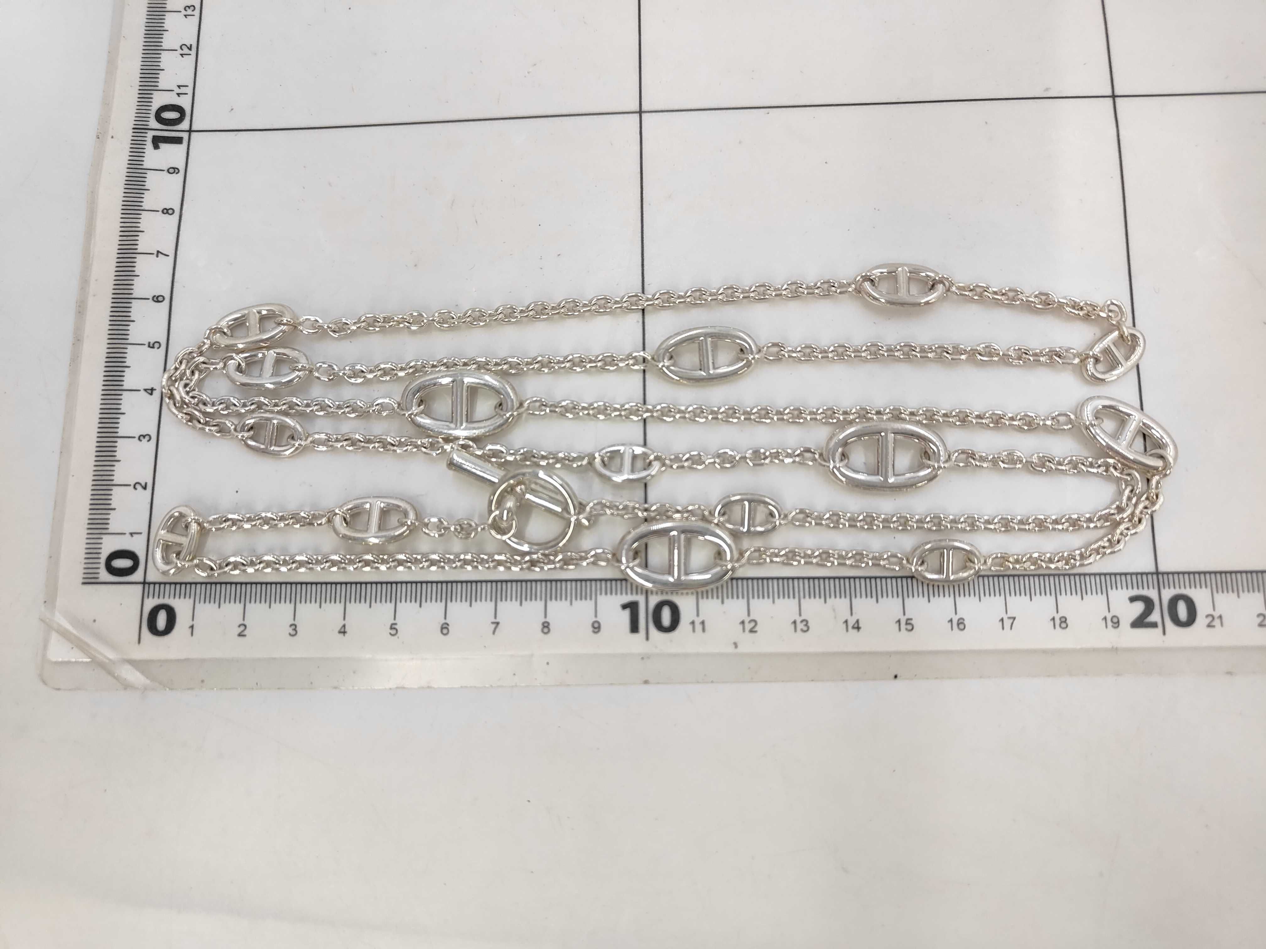 Farandole Necklace, 120cm, 925 Sterling Silver Necklace — view 8