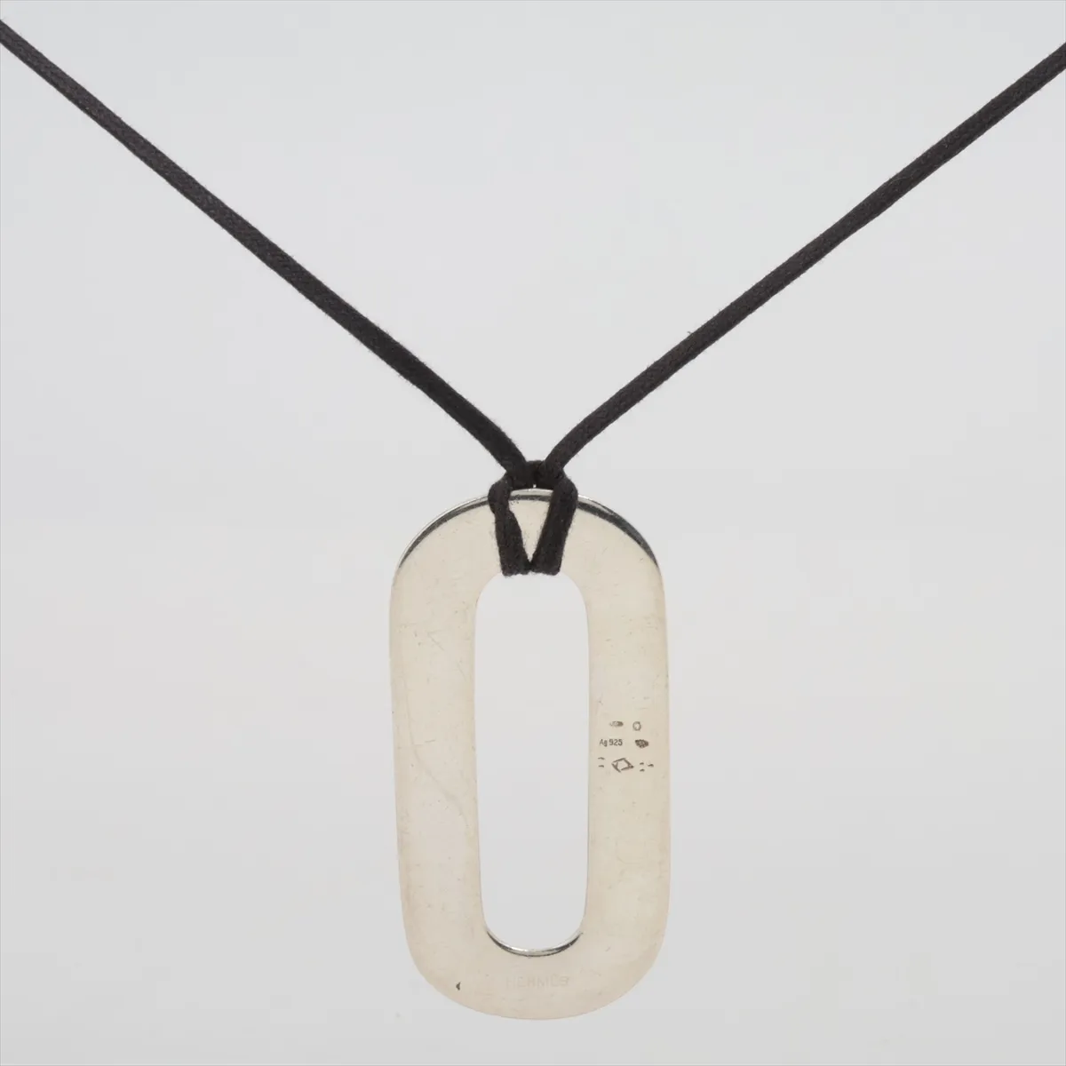 Touareg Necklace, 925 x Fabric, Total Weight 31.8g, Silver, — view 2