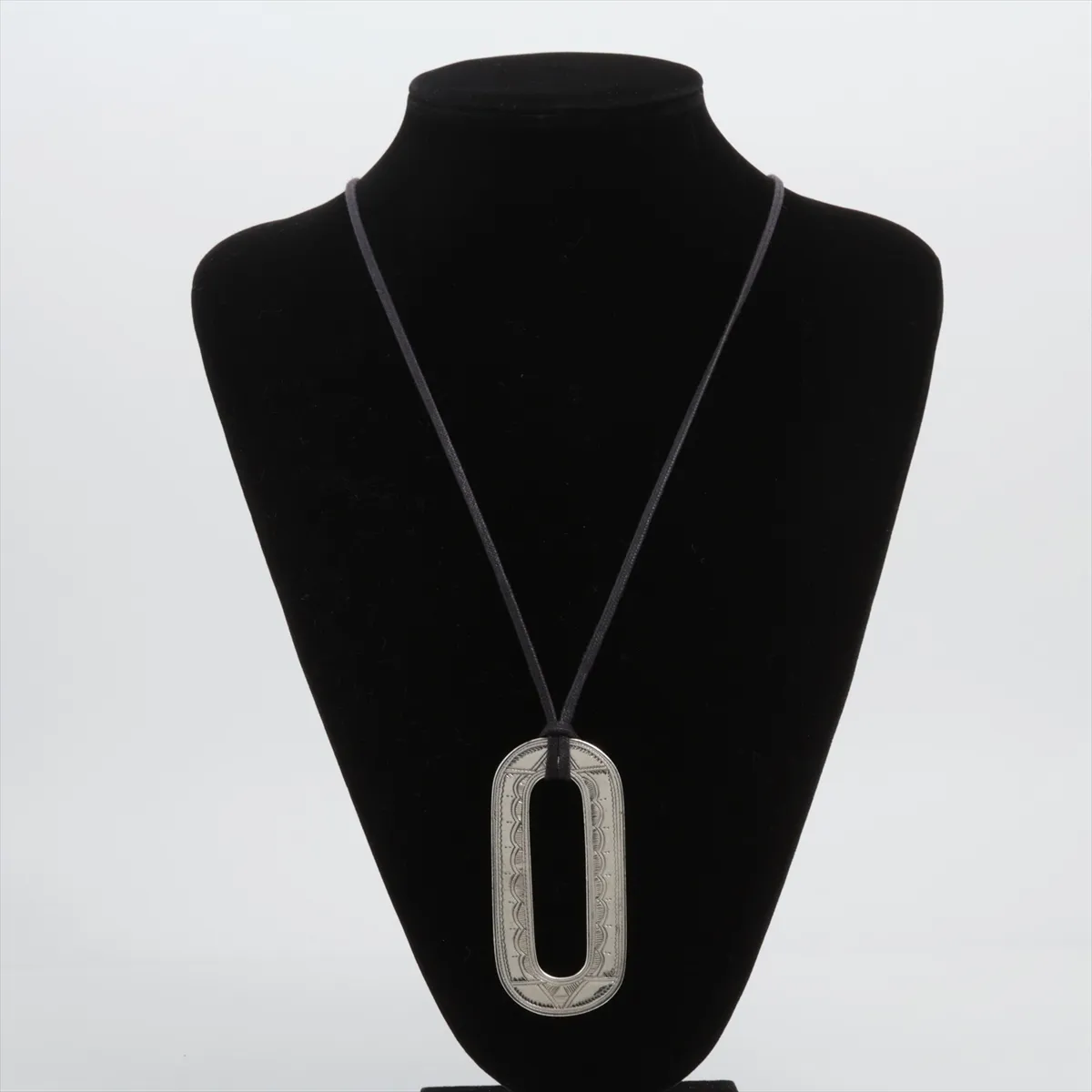 Touareg Necklace, 925 x Fabric, Total Weight 31.8g, Silver, — view 5