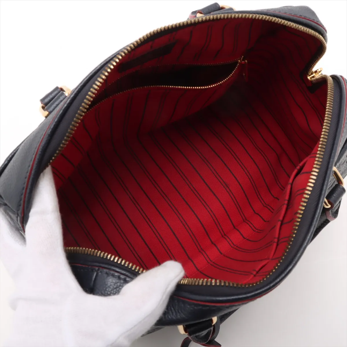 Monogram Empreinte Speedy Bandoulière 25 M43501 DU2198 Navy — view 8