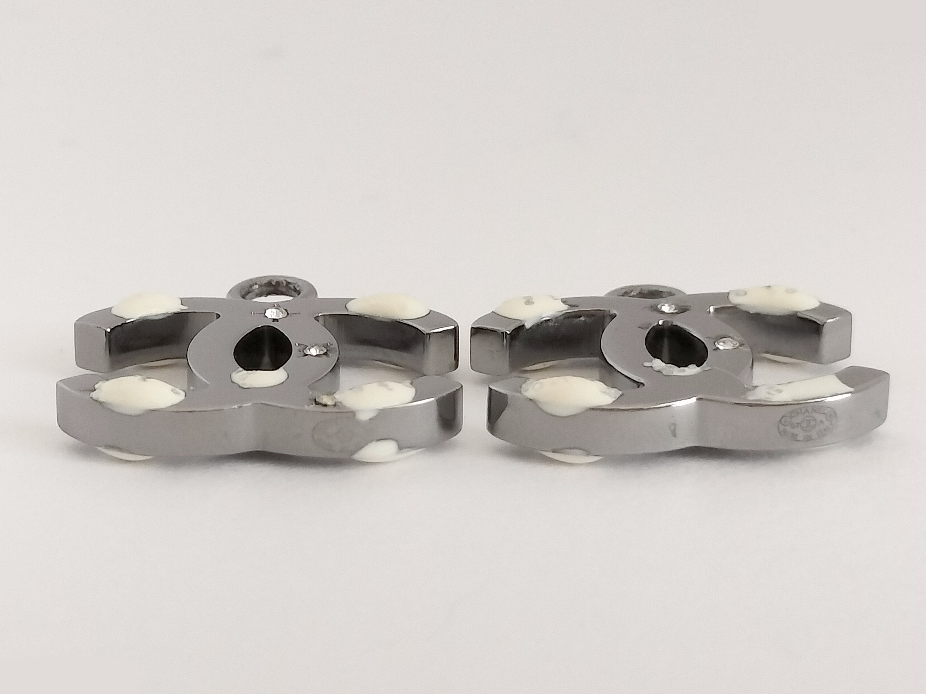 Coco Silver Hoop Earrings (Aftermarket) — view 3
