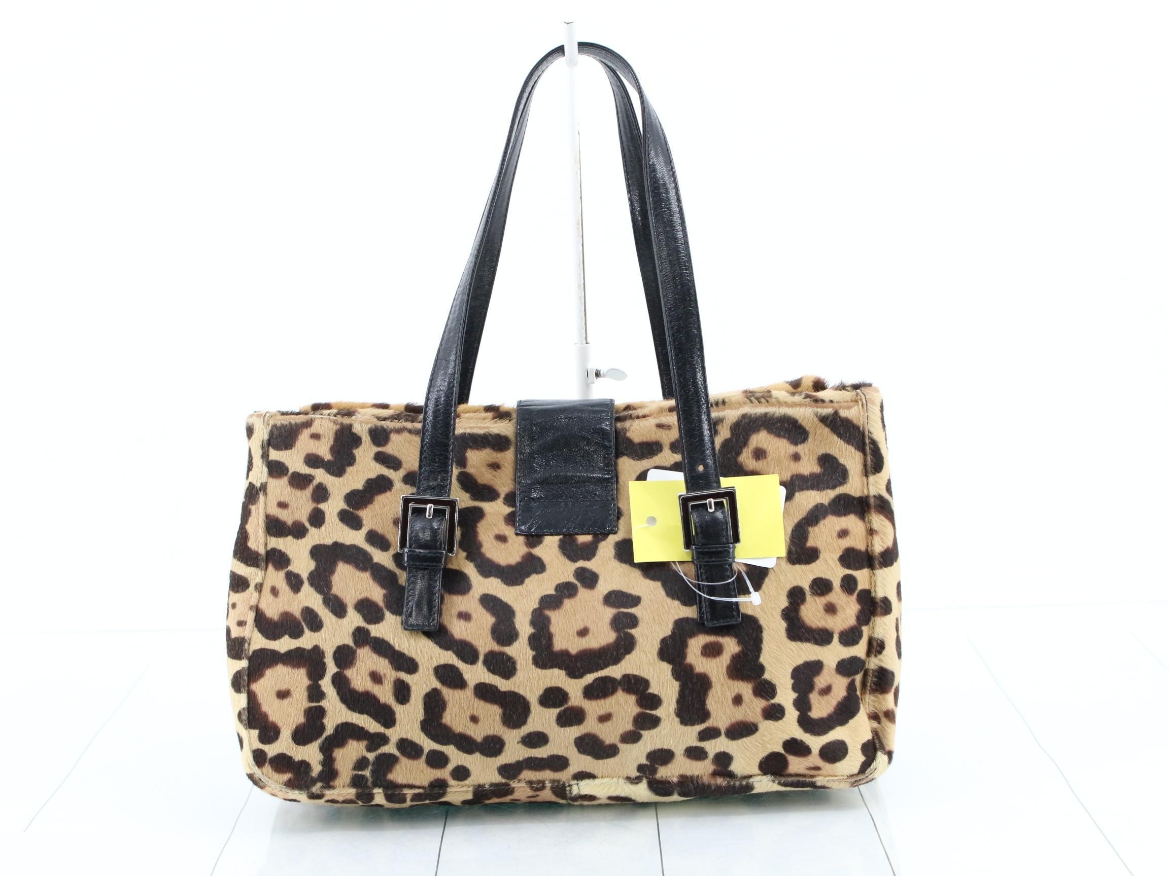 Mamma Leopard Handbag Tote Bag — view 2