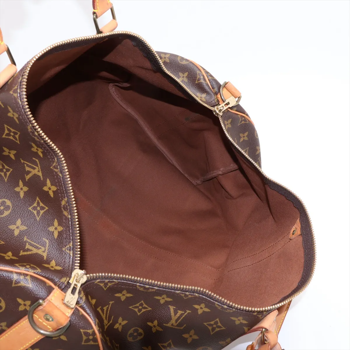Monogram Keepall Bandoulière 55 M41414 VI8903 Brown — view 8