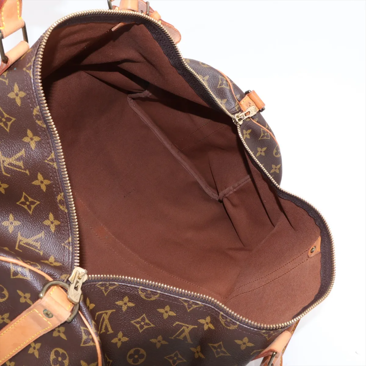 Monogram Keepall Bandoulière 55 M41414 VI8903 Brown — view 9