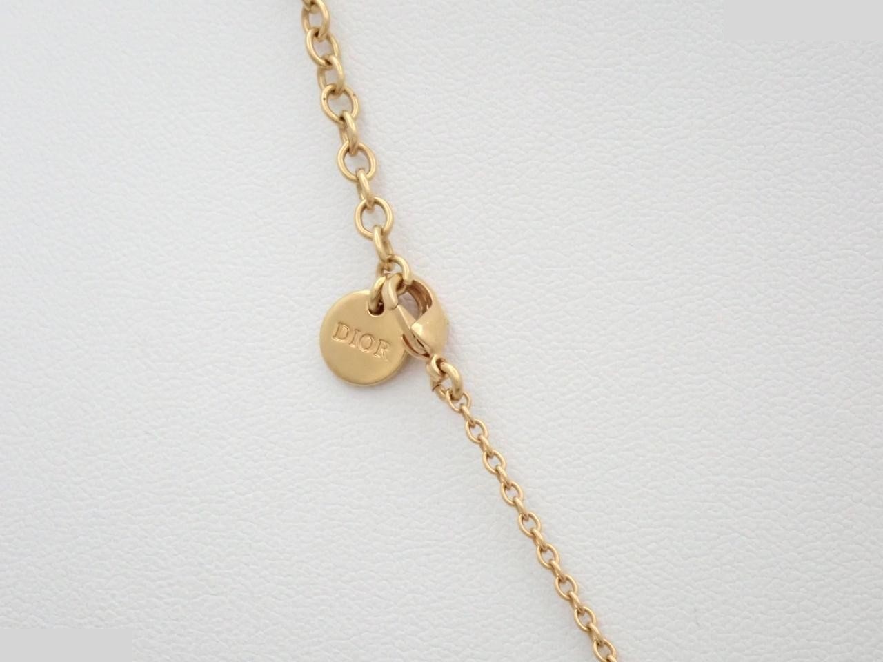 Petit CD Baroque necklace, chain approximately 45cm — view 2