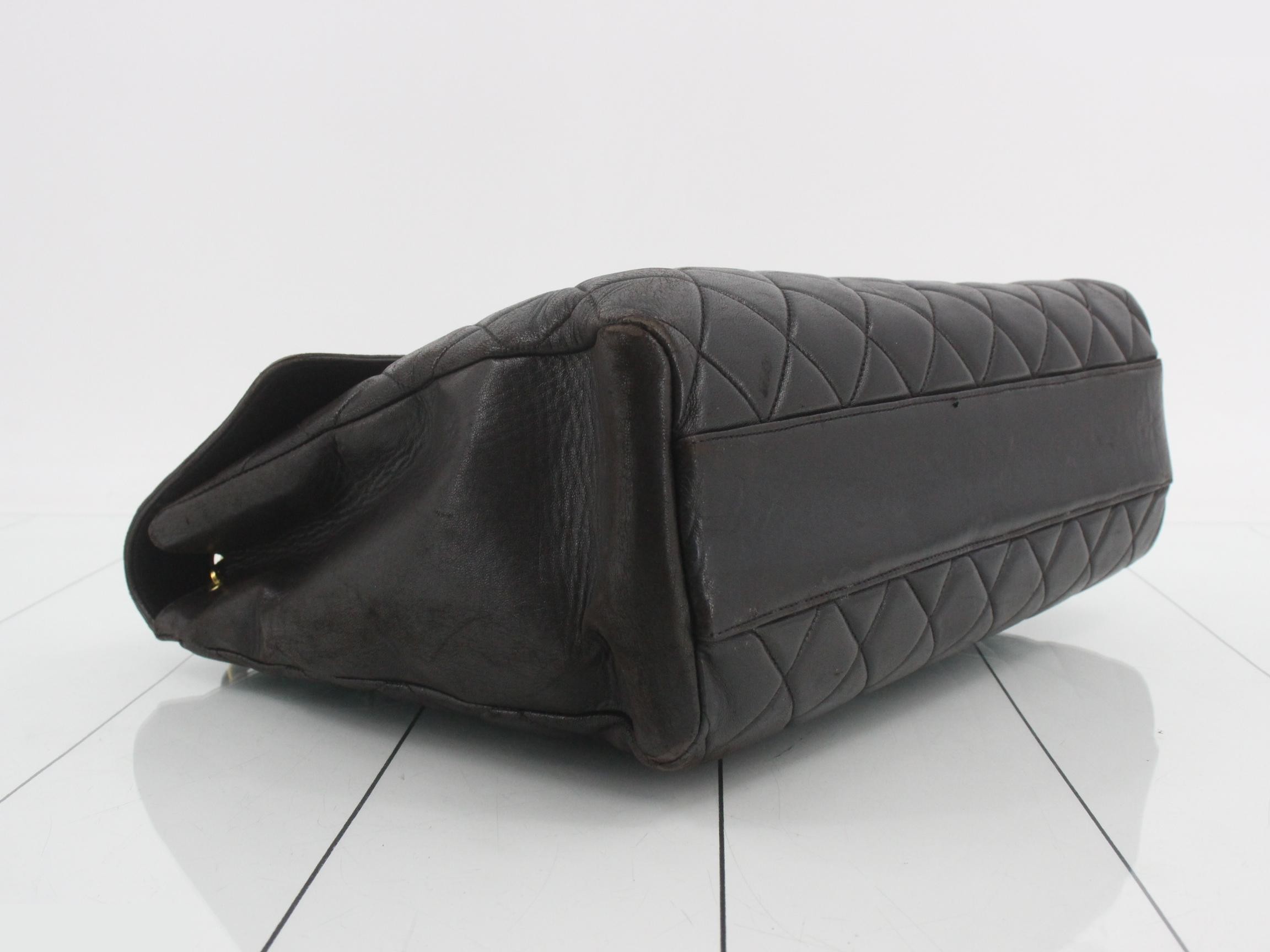 Matelassé Chain Shoulder Bag — view 5