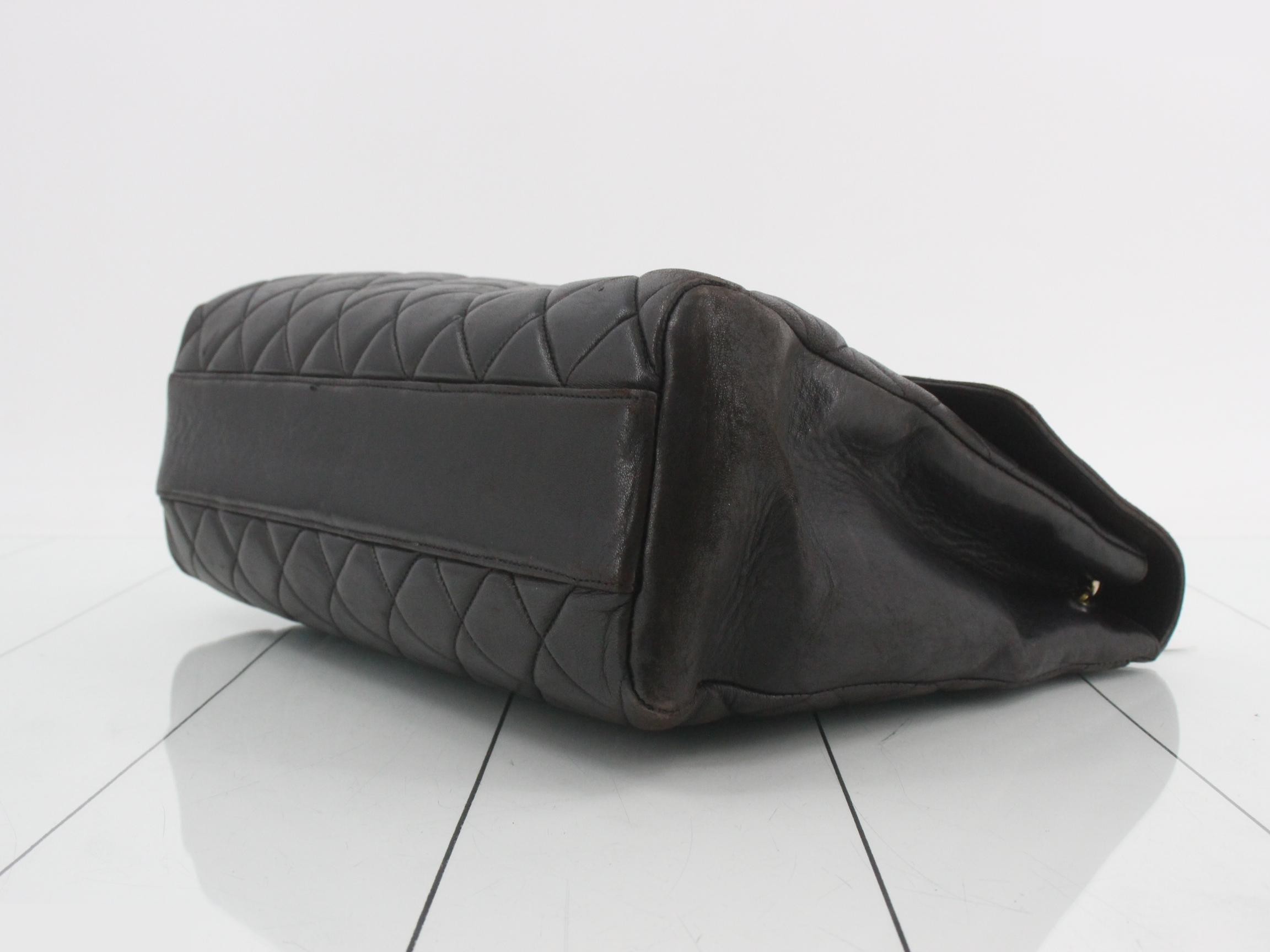 Matelassé Chain Shoulder Bag — view 6