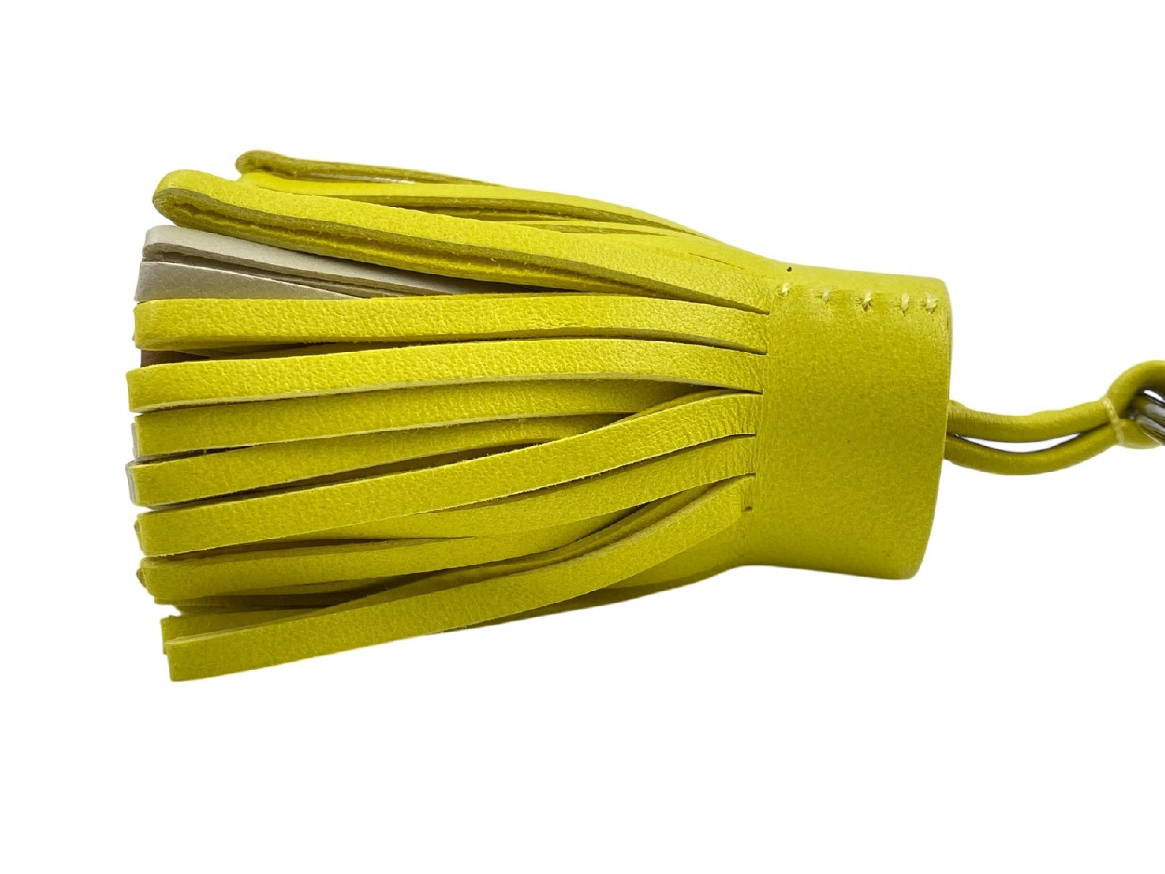 Carmen Charm (U stamp, 2022) in Agneau Milo Yellow (Other accessories) — view 3