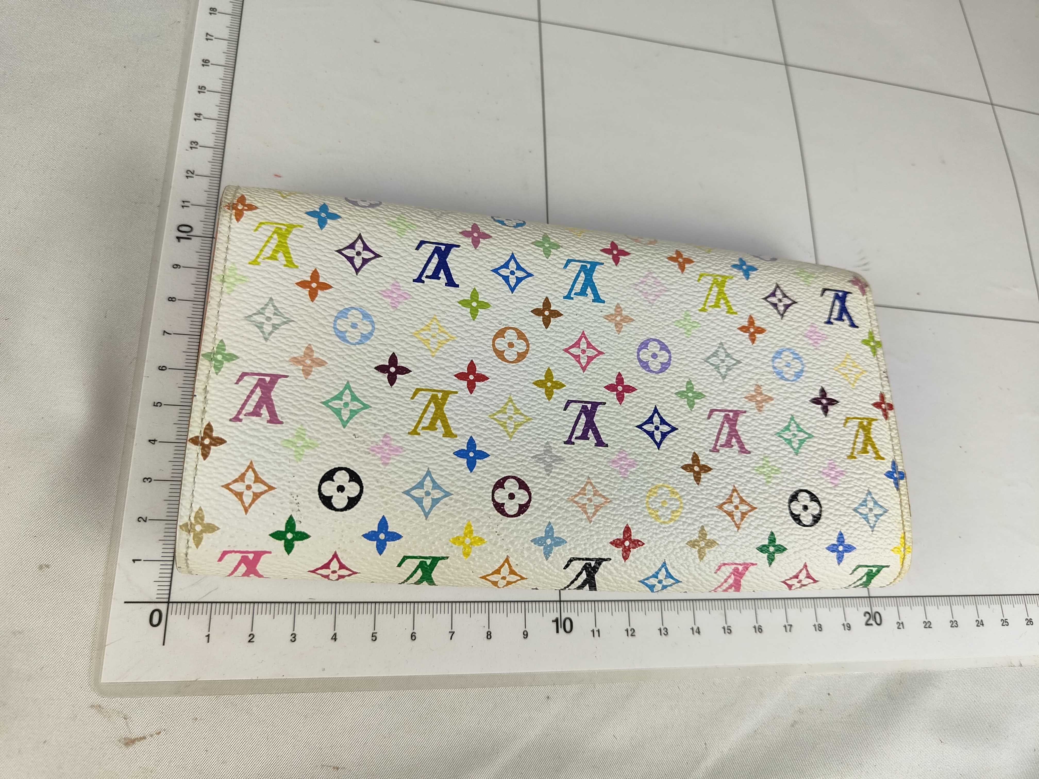 Monogram Multicolor M93532 Sarah Blanc Wallet — view 2