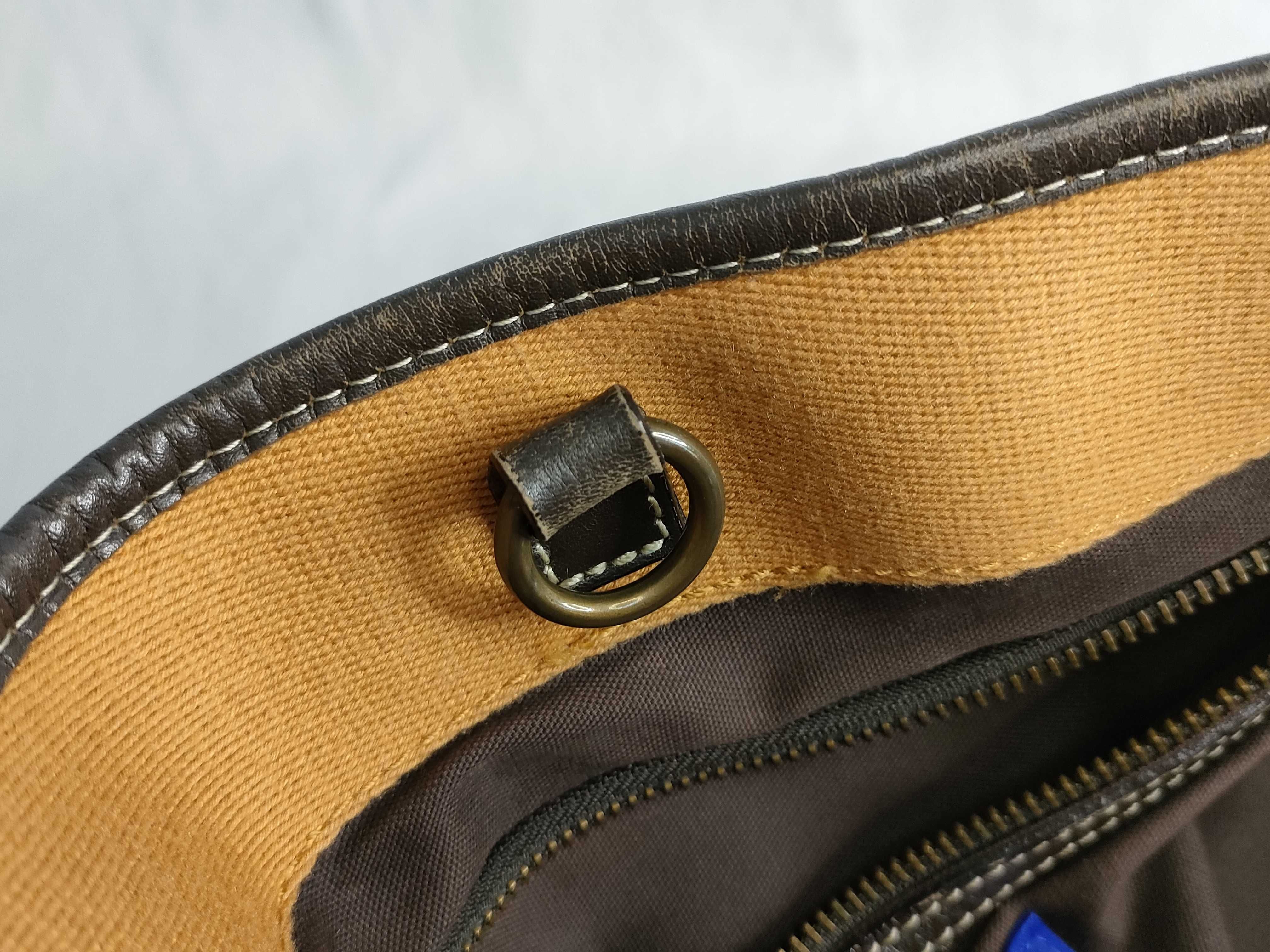 Blue Label Burberry Nylon Tote Bag with Horse Logo — view 12