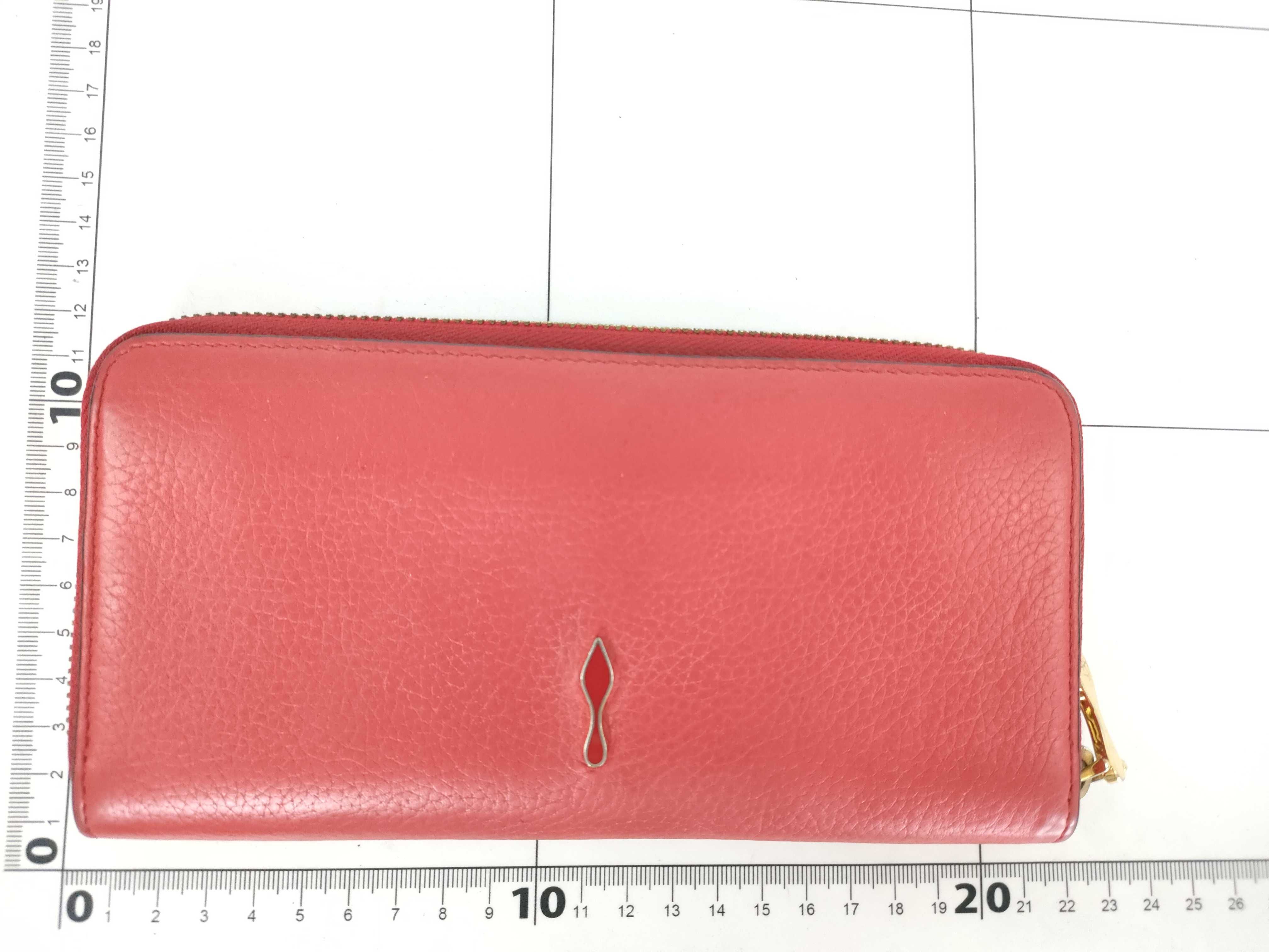 wallet, red wallet — view 2