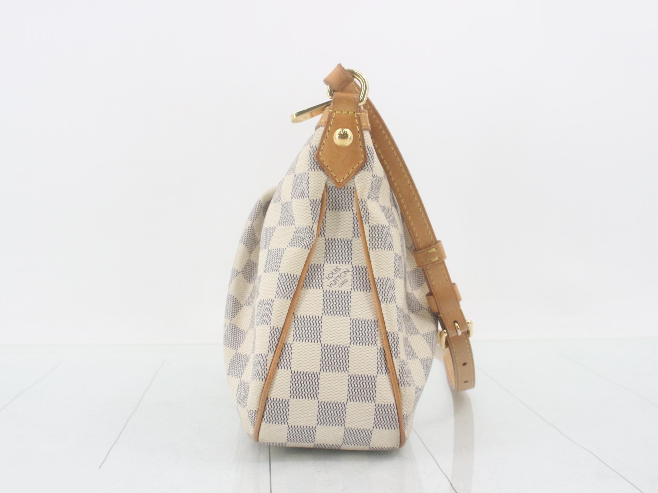 Damier Azur Shoulder Bag — view 4