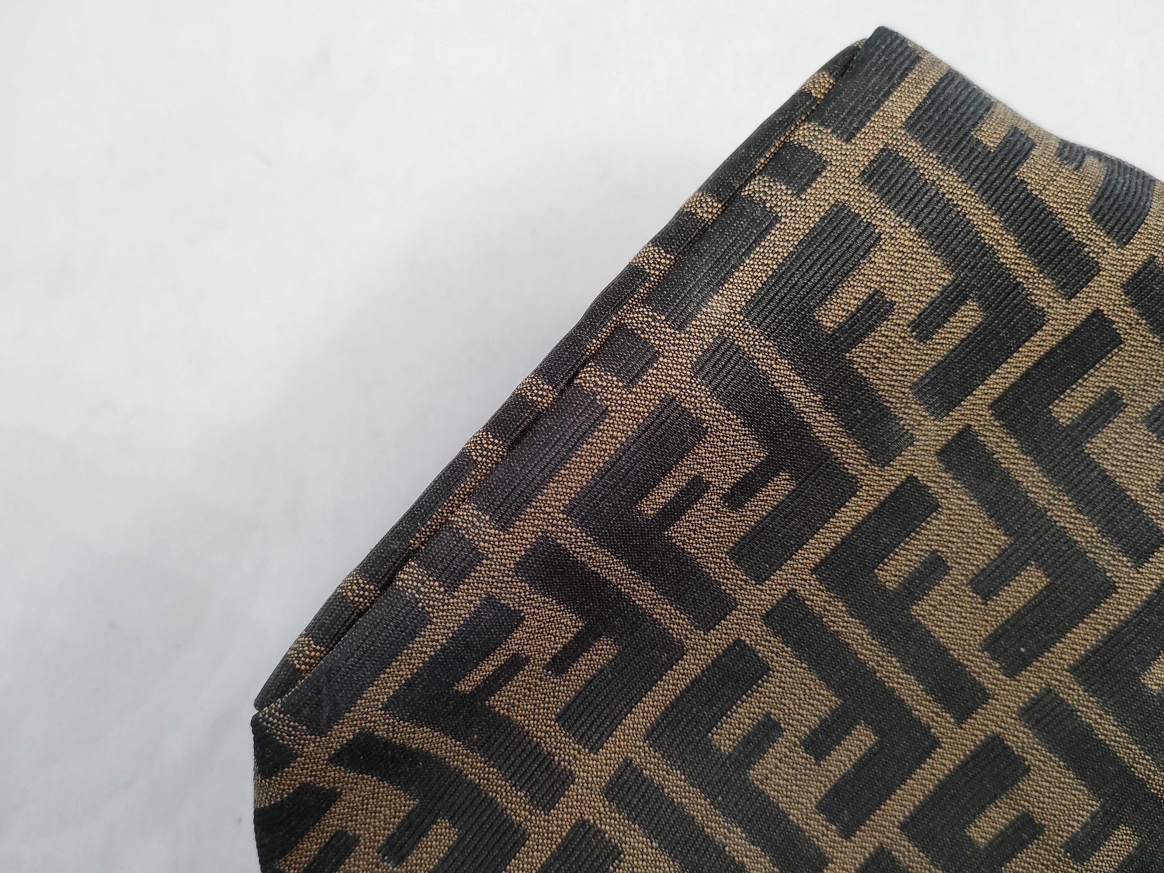 Zucca pattern Fendi vanity accessory pouch Zucca mini vanity bag — view 14