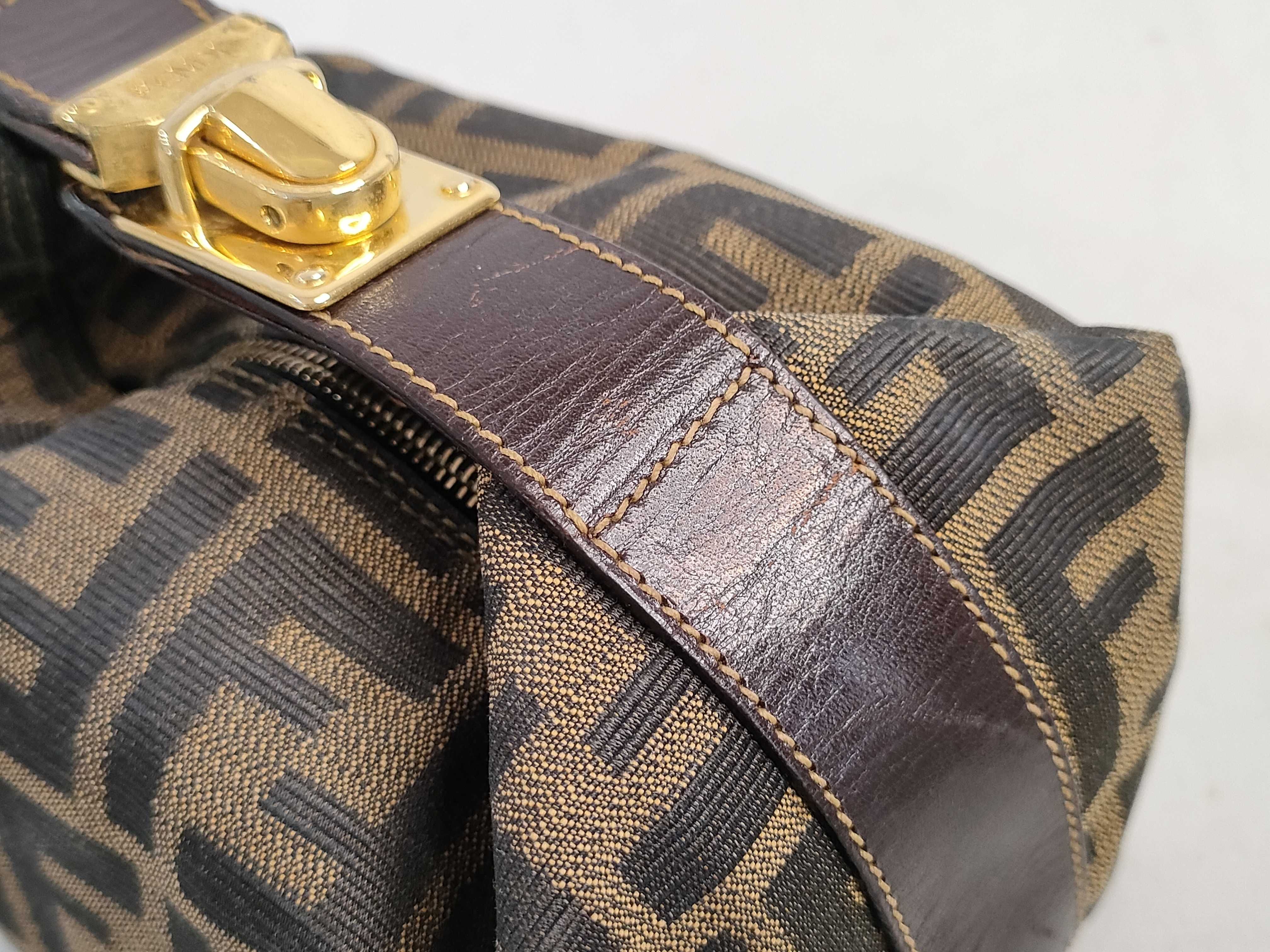 Zucca pattern Fendi vanity accessory pouch Zucca mini vanity bag — view 5