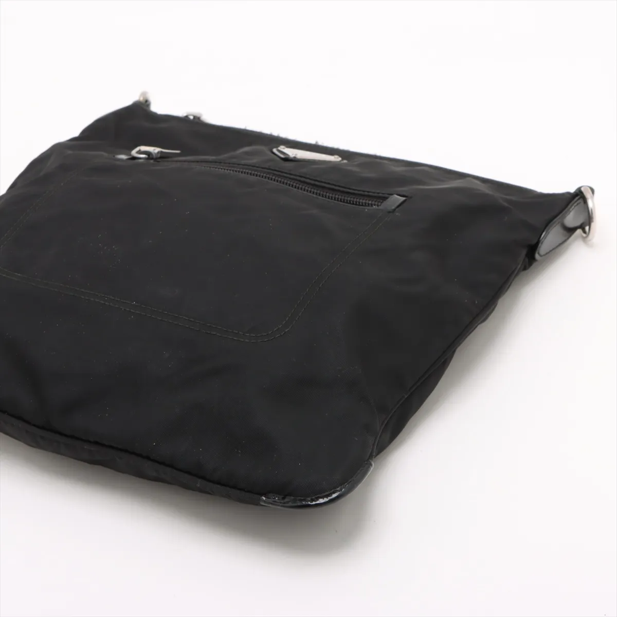 Tessuto Nylon Shoulder Bag Black — view 3