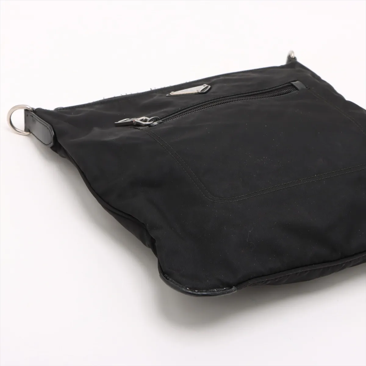 Tessuto Nylon Shoulder Bag Black — view 4