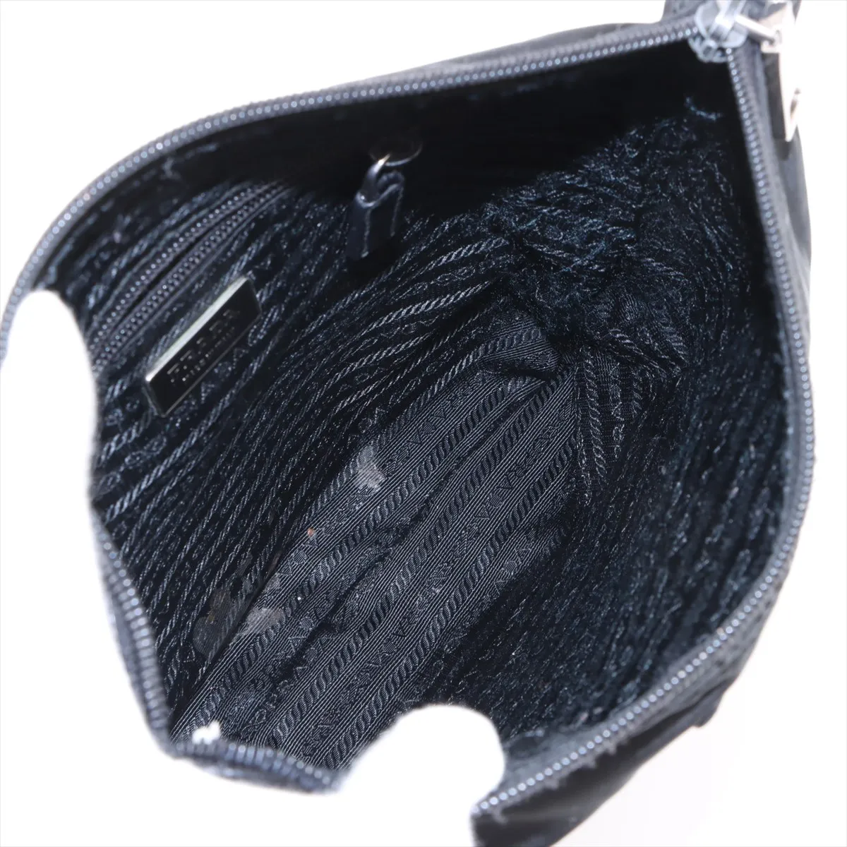 Tessuto Nylon Shoulder Bag Black — view 6