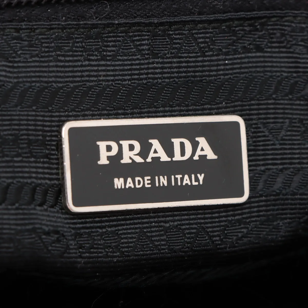Tessuto Nylon Shoulder Bag Black — view 9