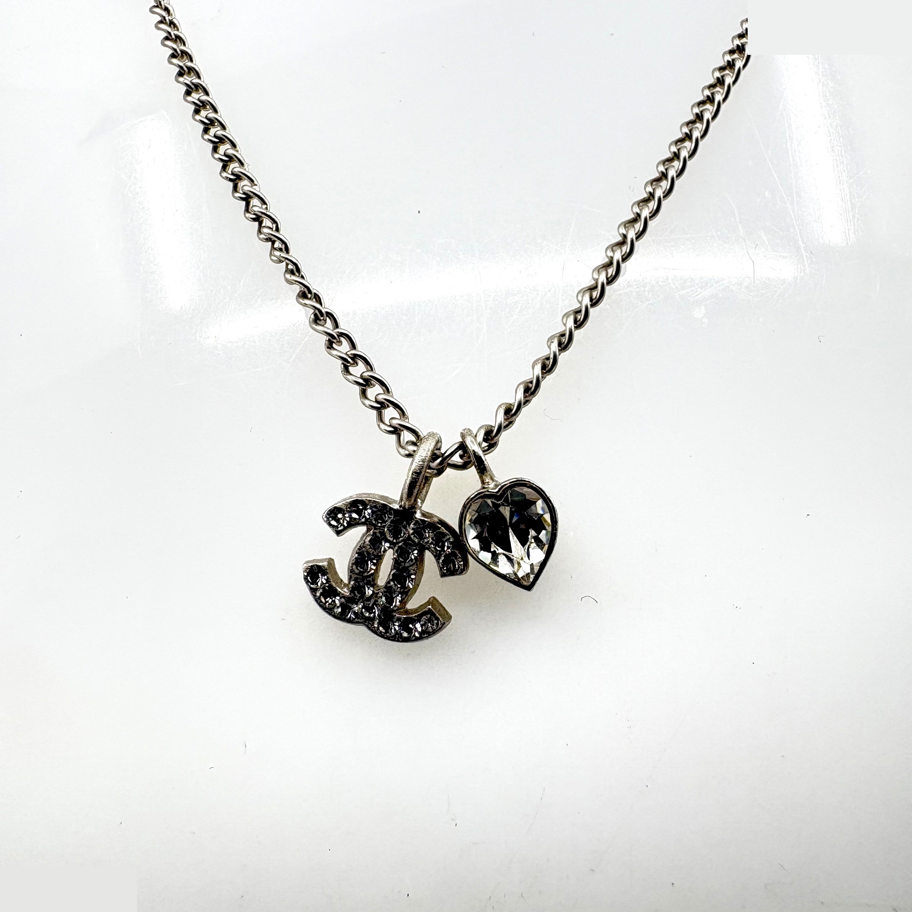 Coco Mark Heart (Precious Metal) Necklace/Pendant 05P — view 2