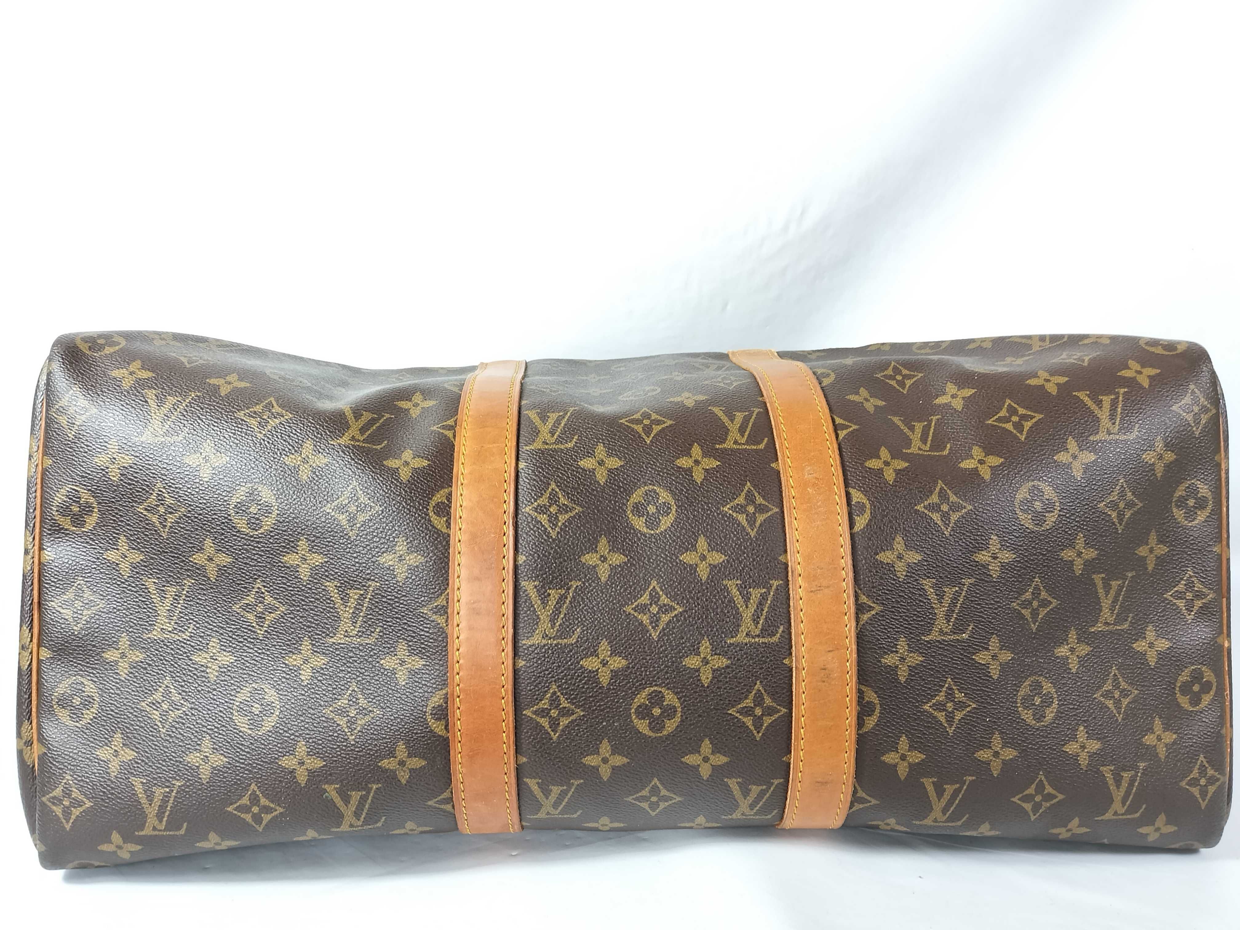 Monogram Keepall 50 Boston Bag — view 8