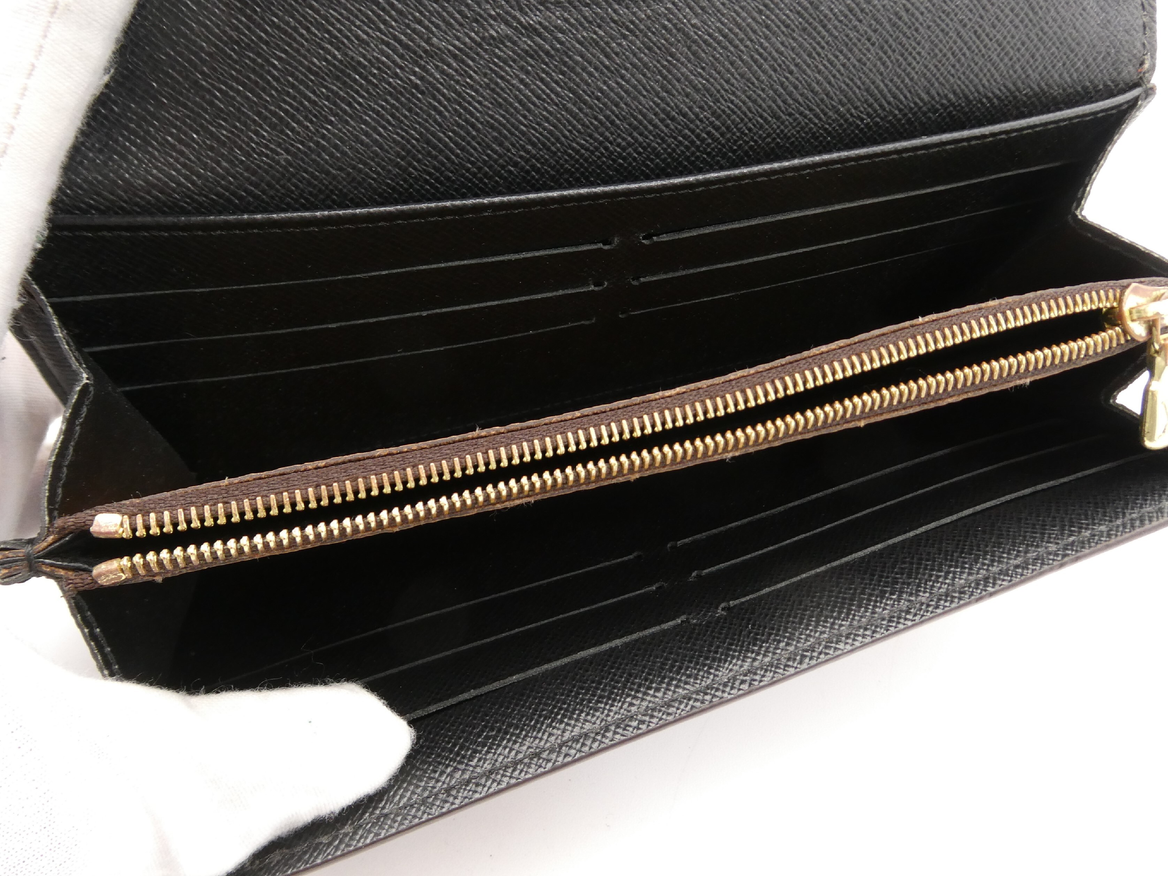 Monogram Giant Reverse Portefeuille Sarah Wallet (IC sensor enabled) — view 6
