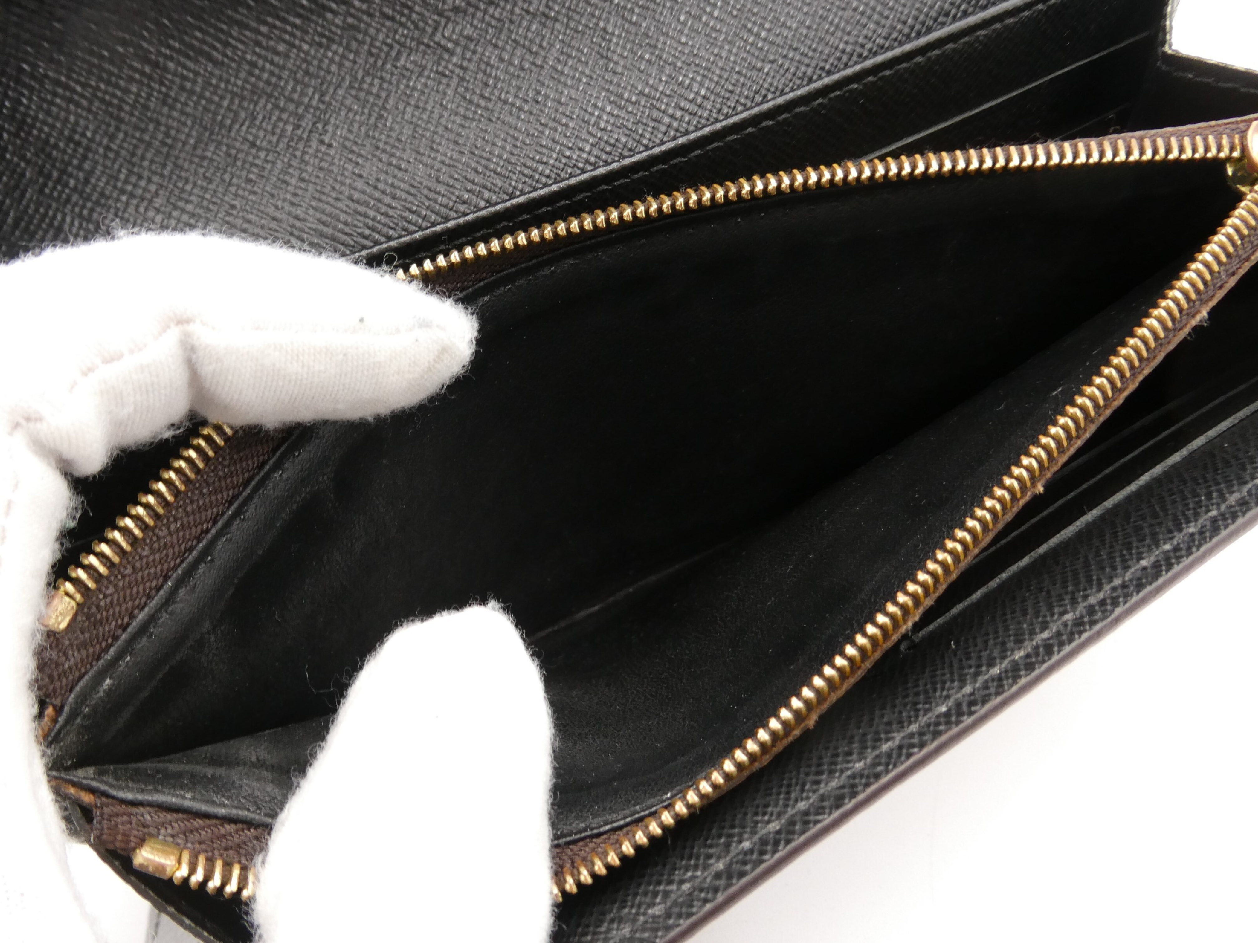 Monogram Giant Reverse Portefeuille Sarah Wallet (IC sensor enabled) — view 7