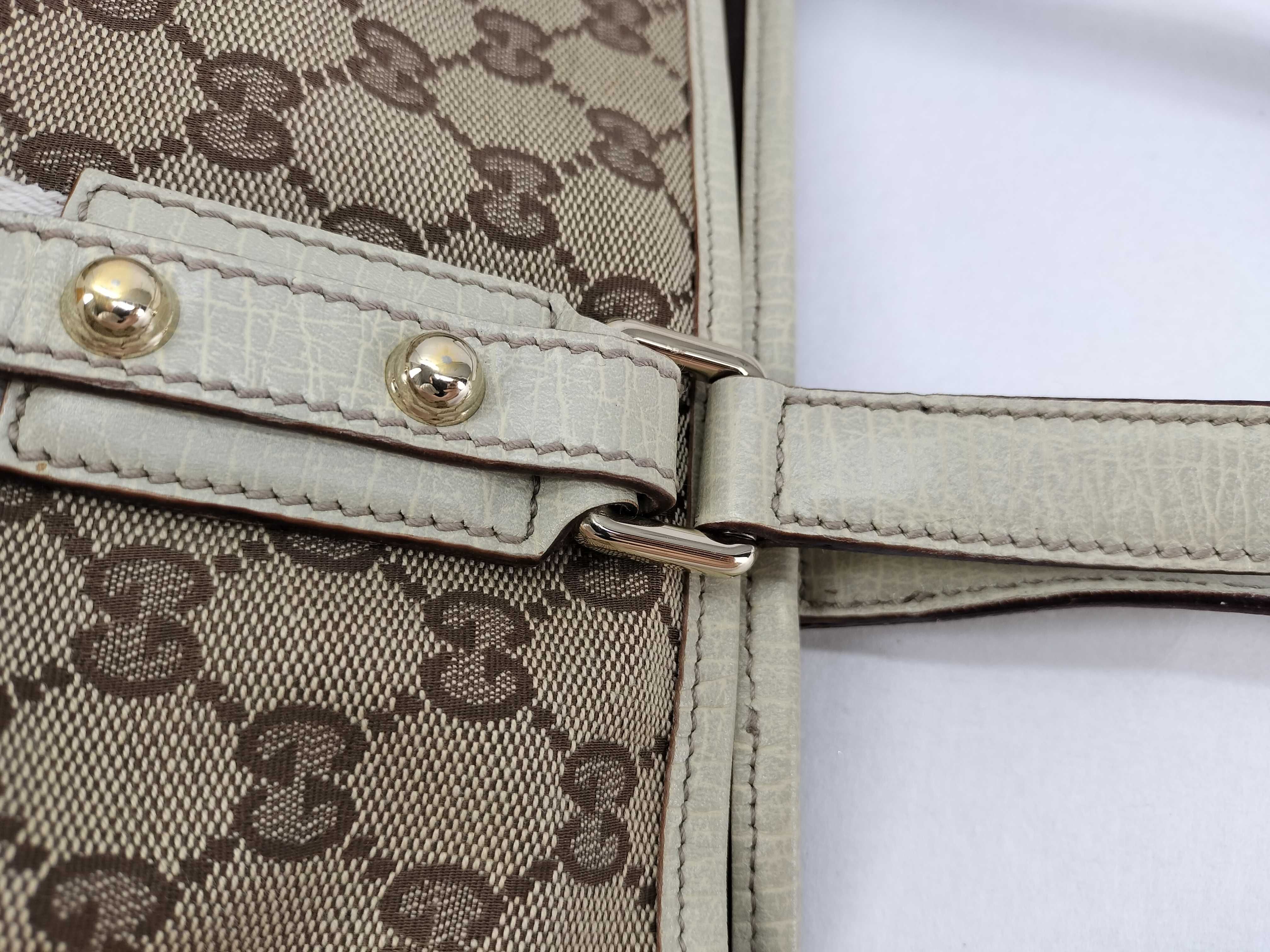 GG Canvas 137396 Sherry Charm Tote Bag — view 5