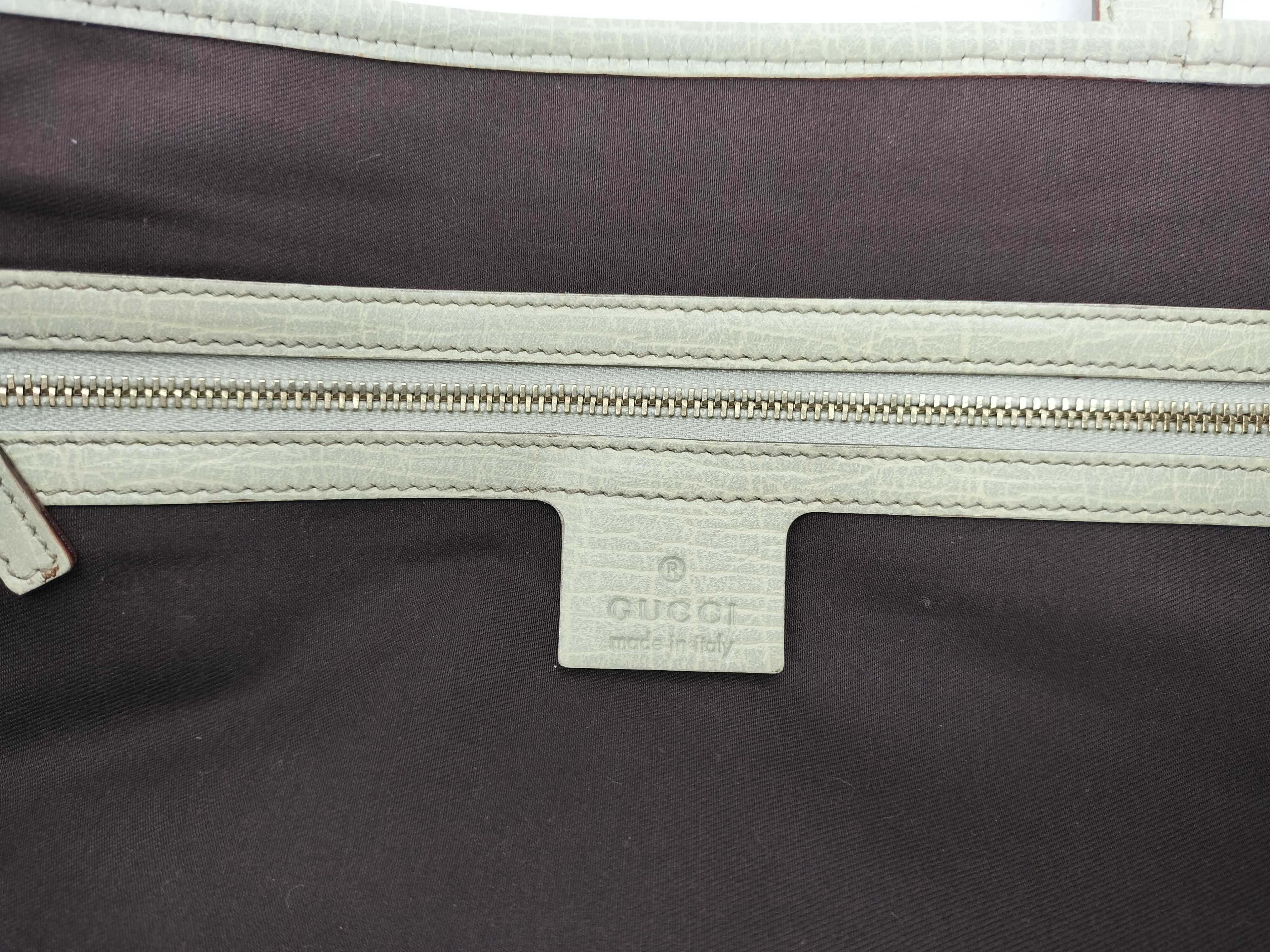 GG Canvas 137396 Sherry Charm Tote Bag — view 9
