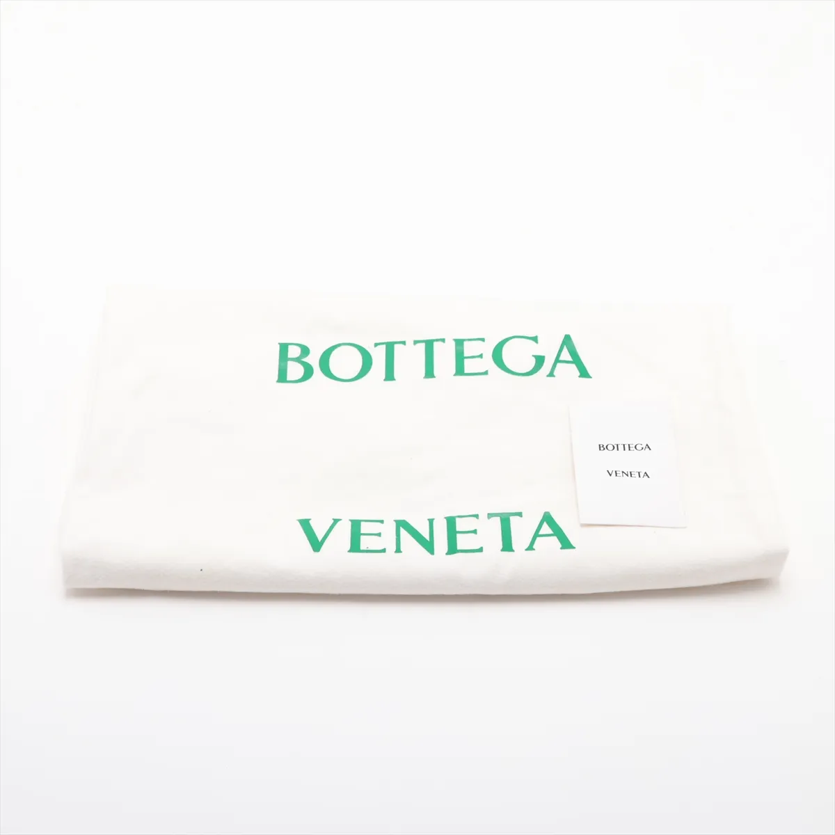Intrecciato Leather Clutch, Black — view 7