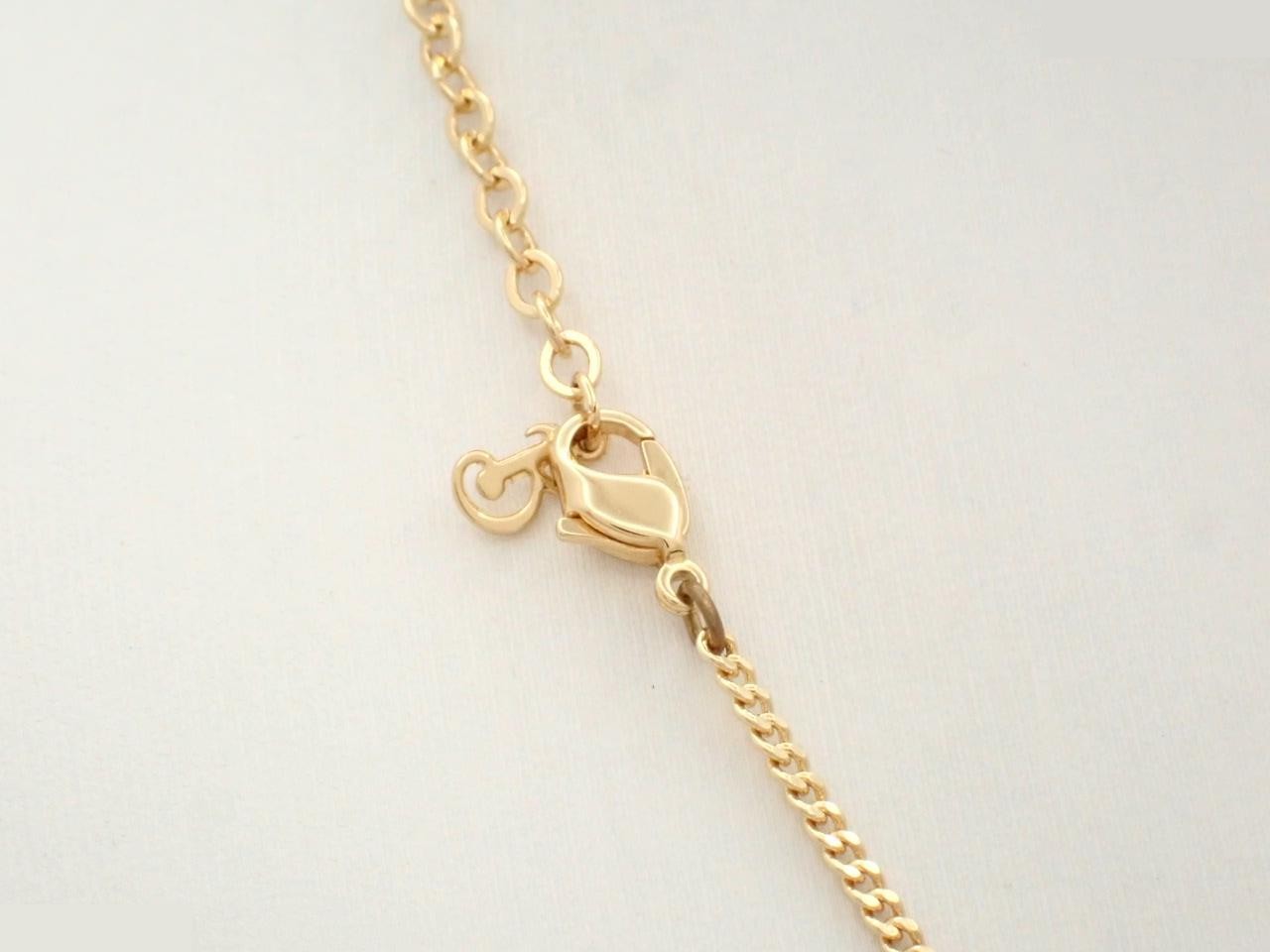 Other line precious metal necklace shield gold chain approx. 44cm — view 2