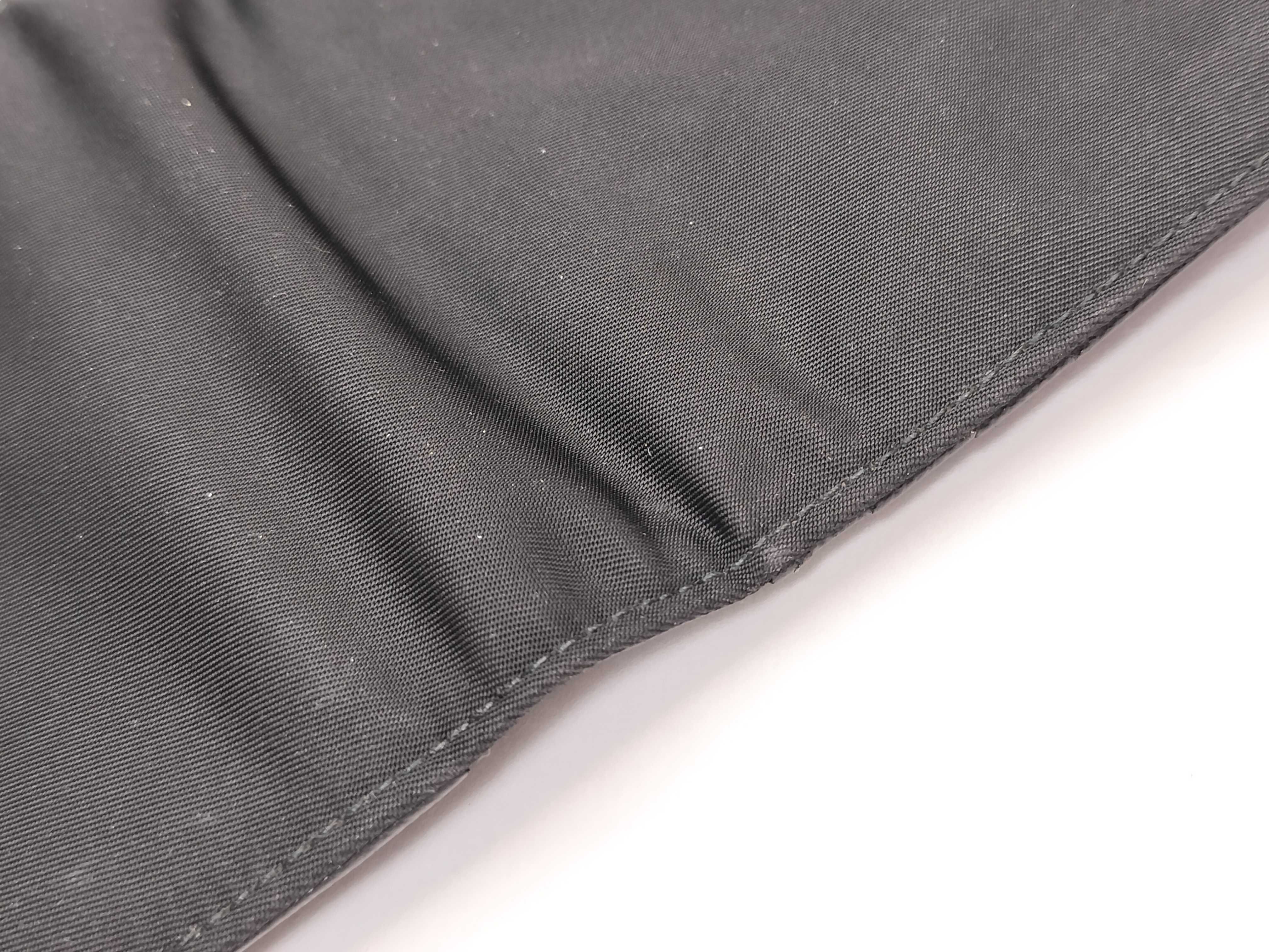 Nylon Tri-fold Wallet, Black — view 11