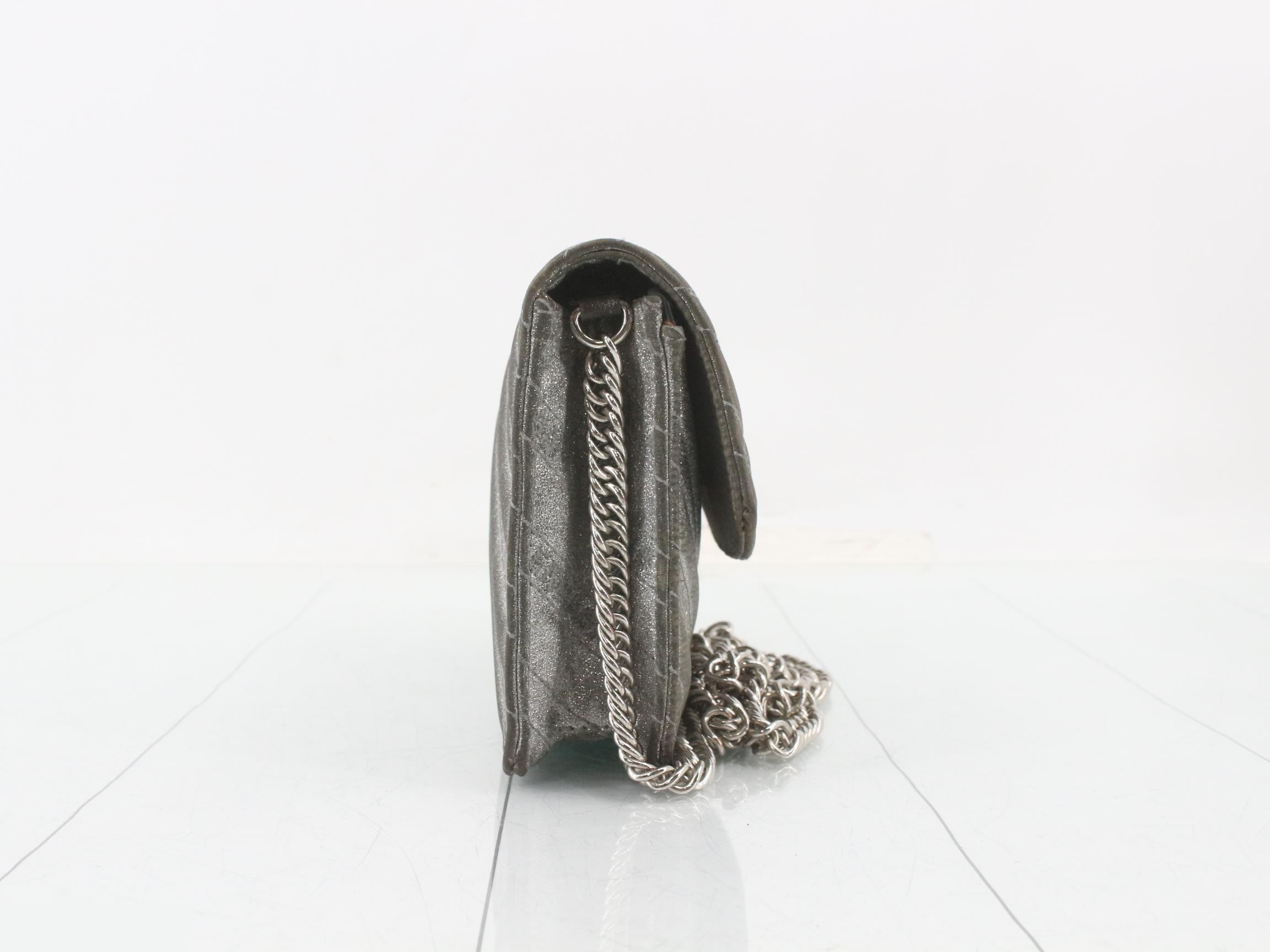 BB Logo Glitter Chain Wallet — view 4