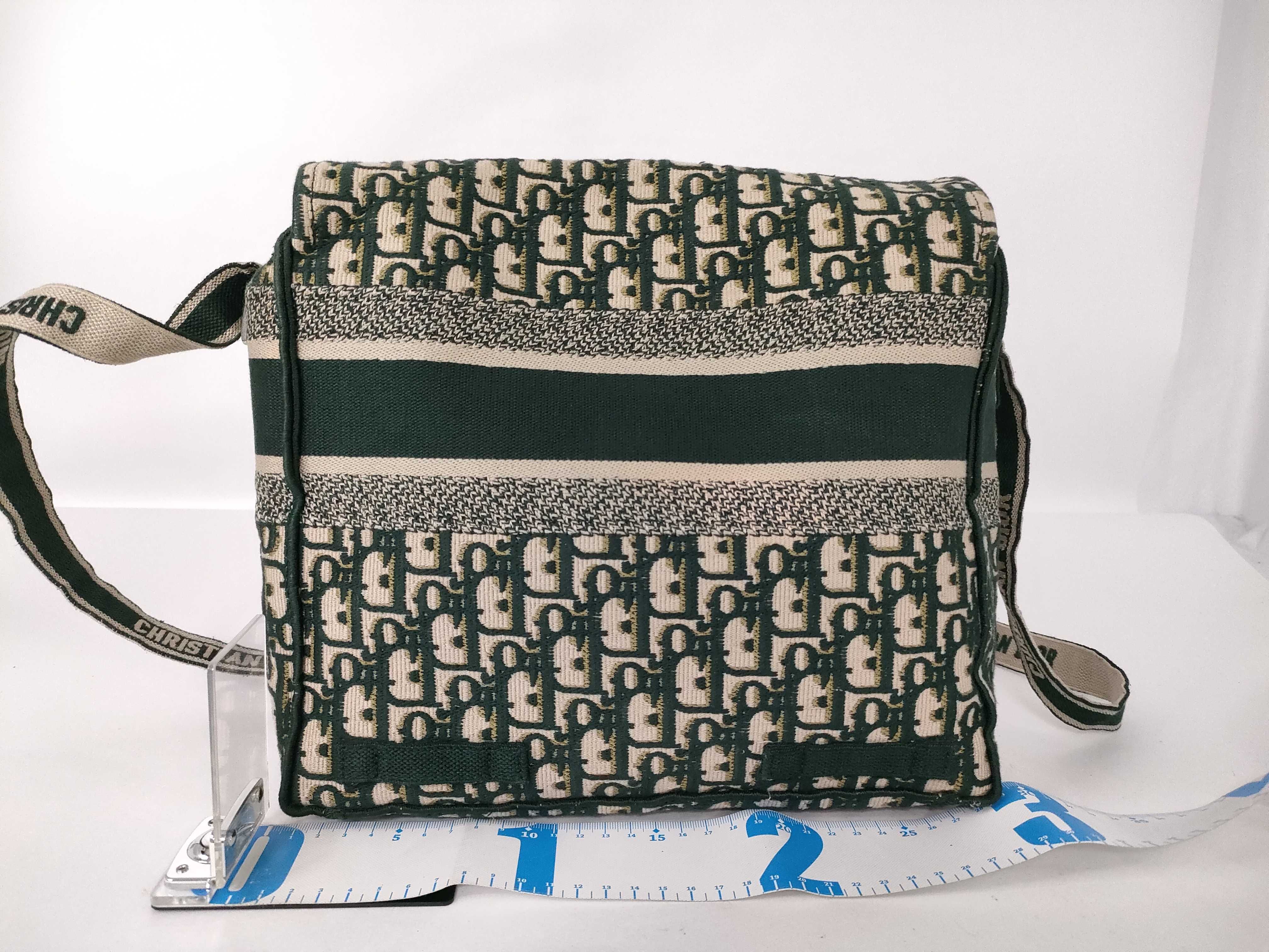 Trotter Dior Camp Bag Green Shoulder Bag — view 2