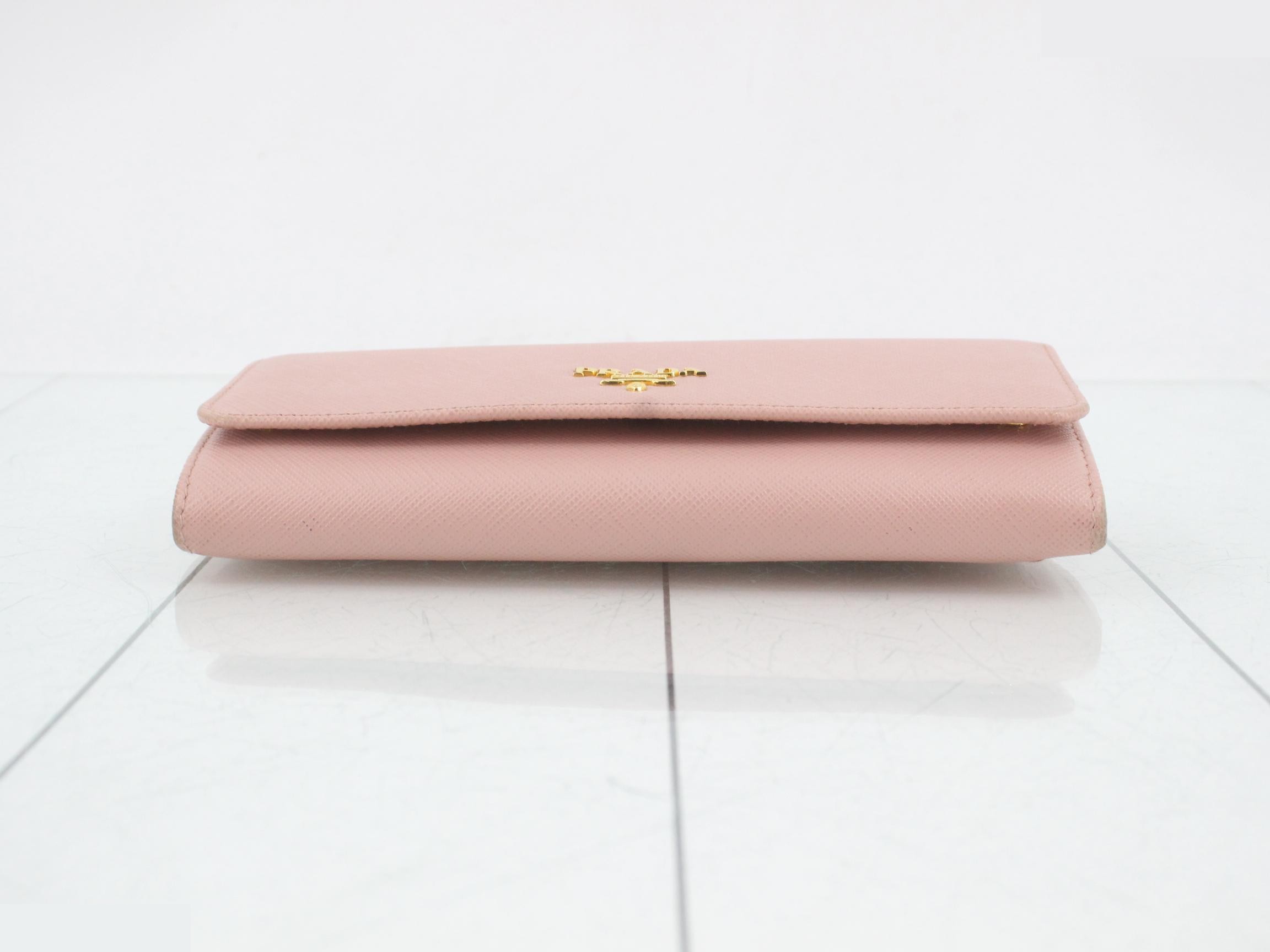 Saffiano 1MH132 Long Wallet — view 3