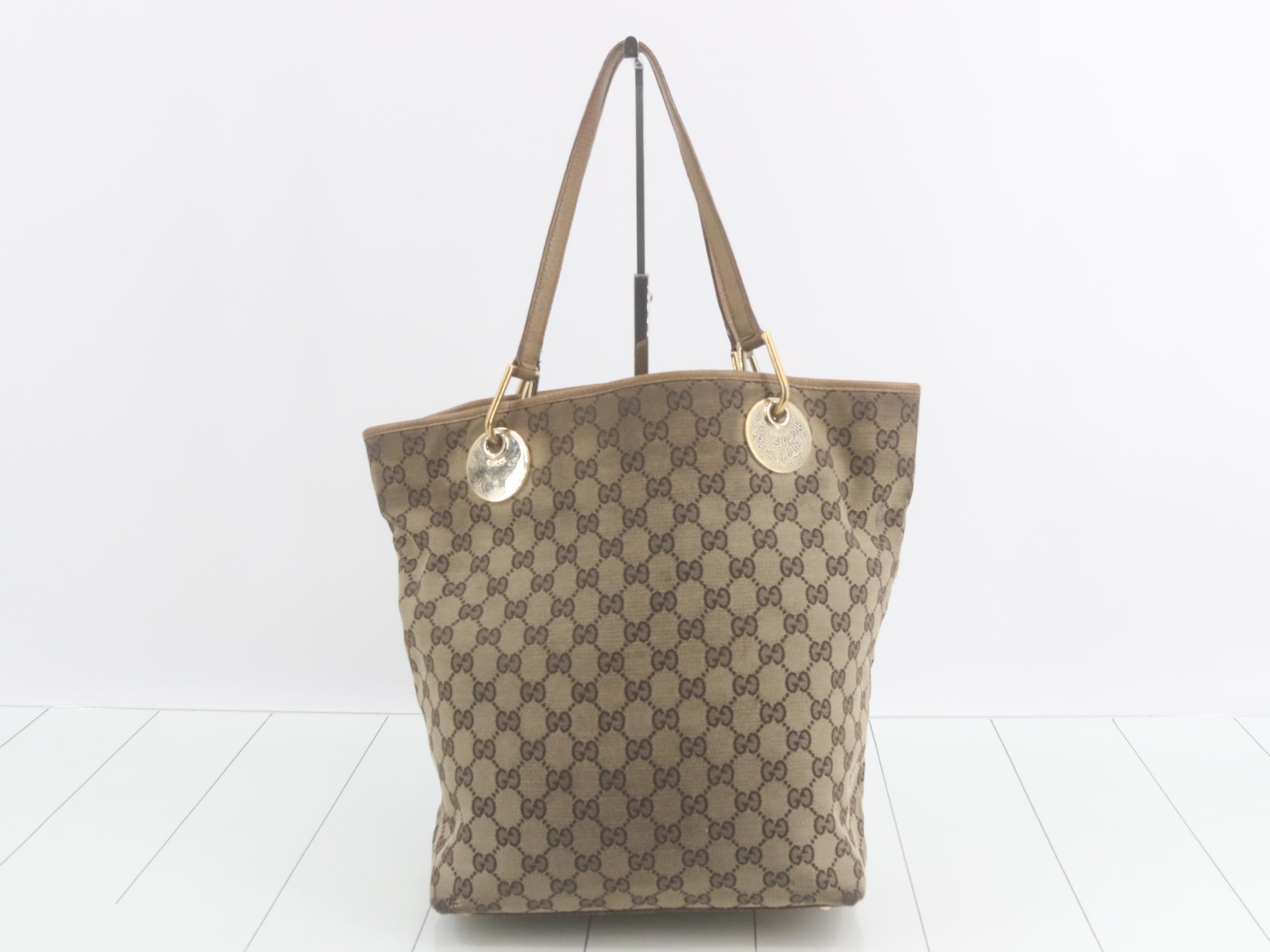 491403 Gucci GG Canvas Tote Bag — view 2