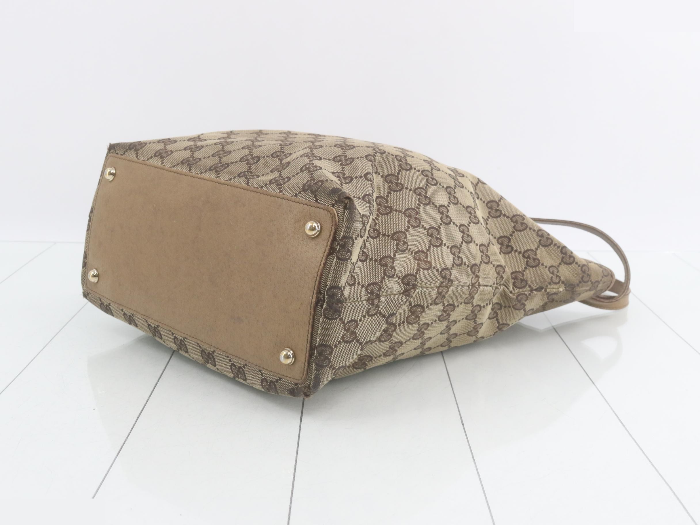 491403 Gucci GG Canvas Tote Bag — view 6
