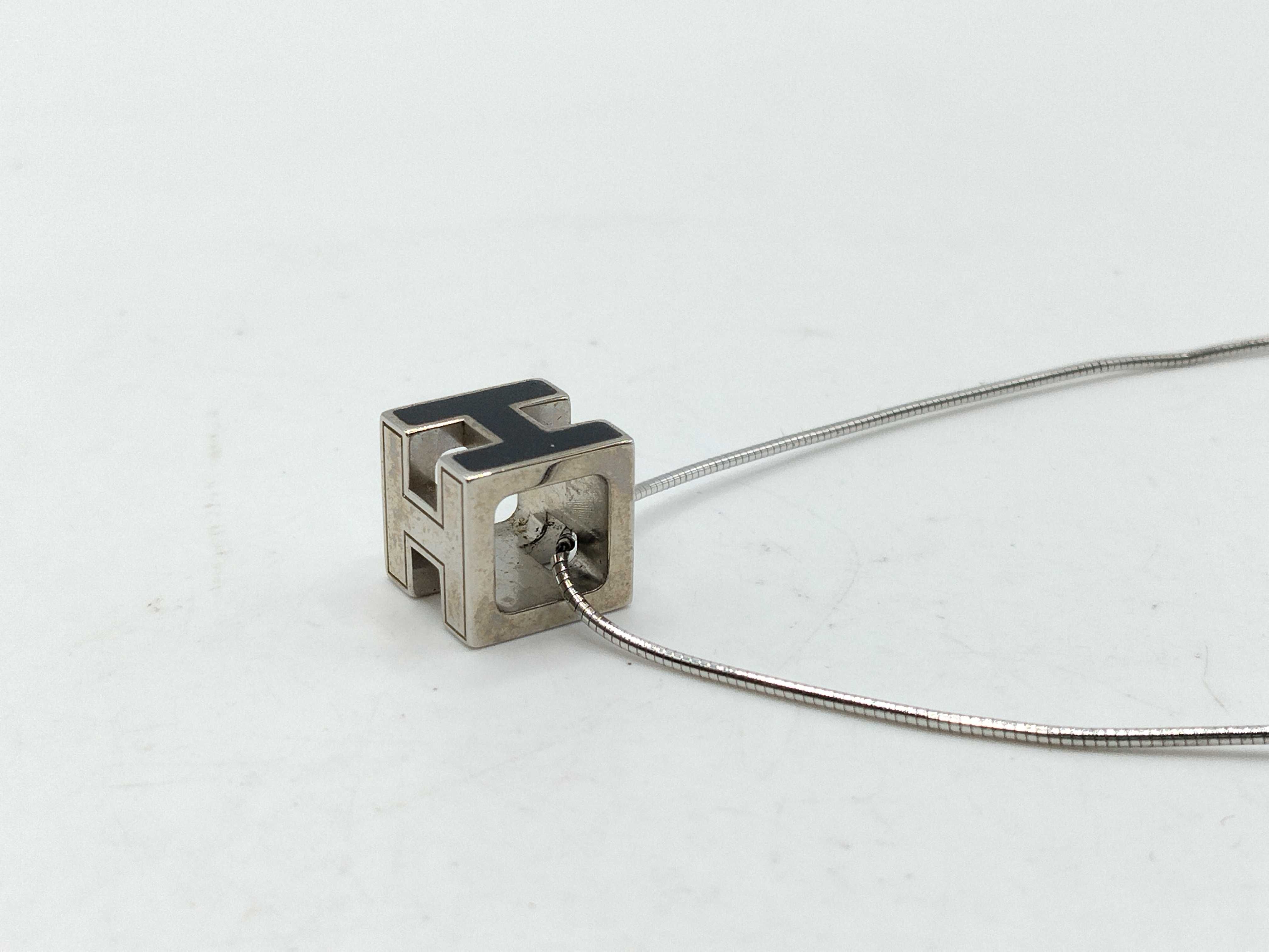 H-Cube Black Necklace — view 3