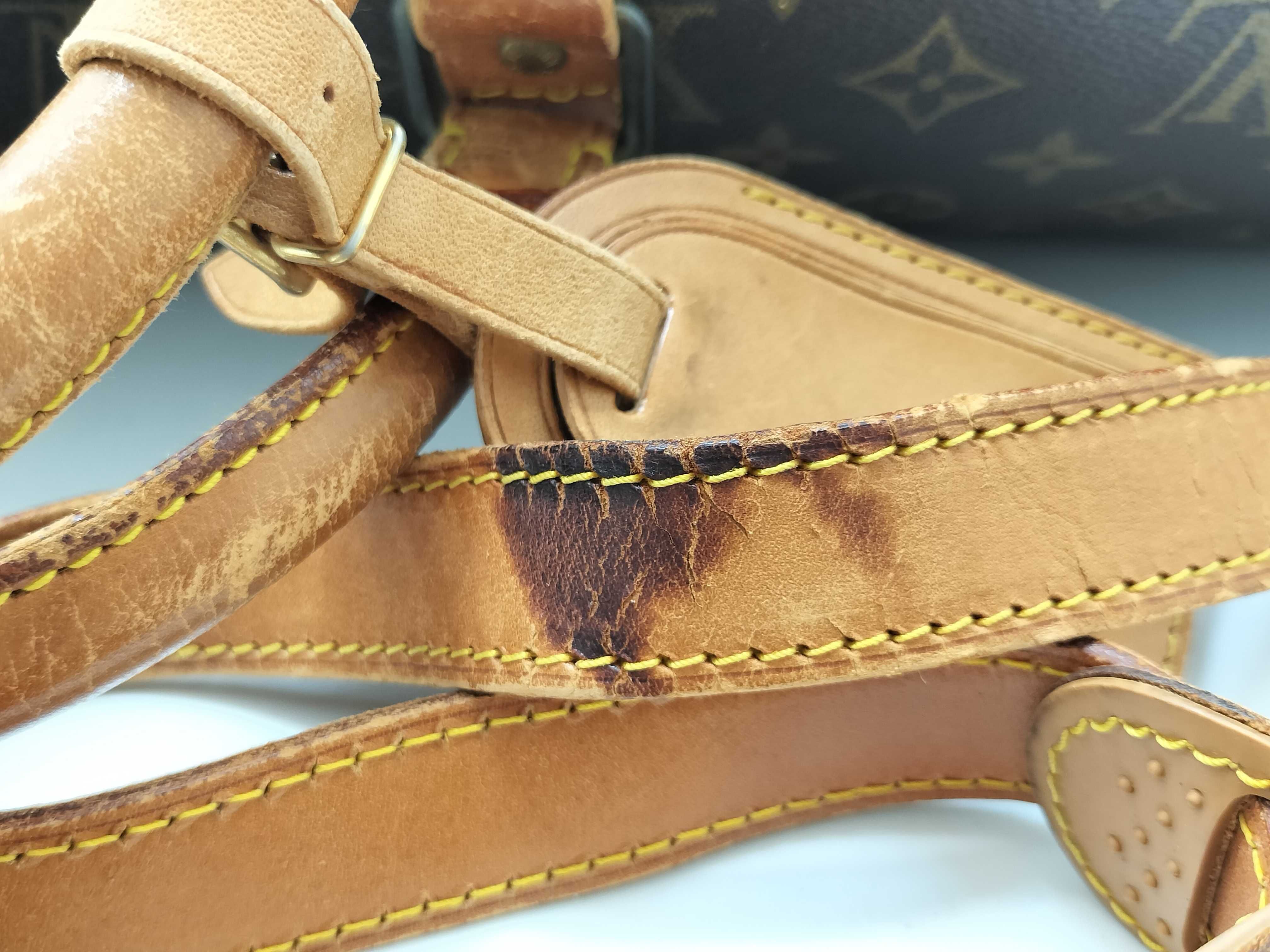 Monogram Louis Vuitton Keepall Bandoulière 55 2-way Boston Bag — view 13