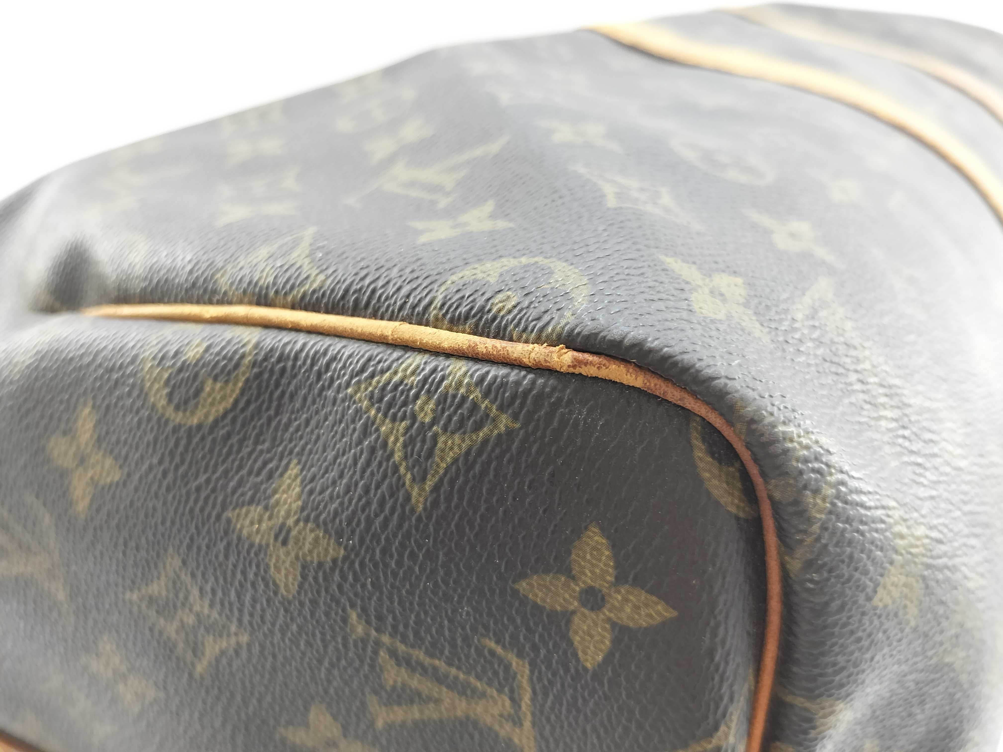 Monogram Louis Vuitton Keepall Bandoulière 55 2-way Boston Bag — view 9