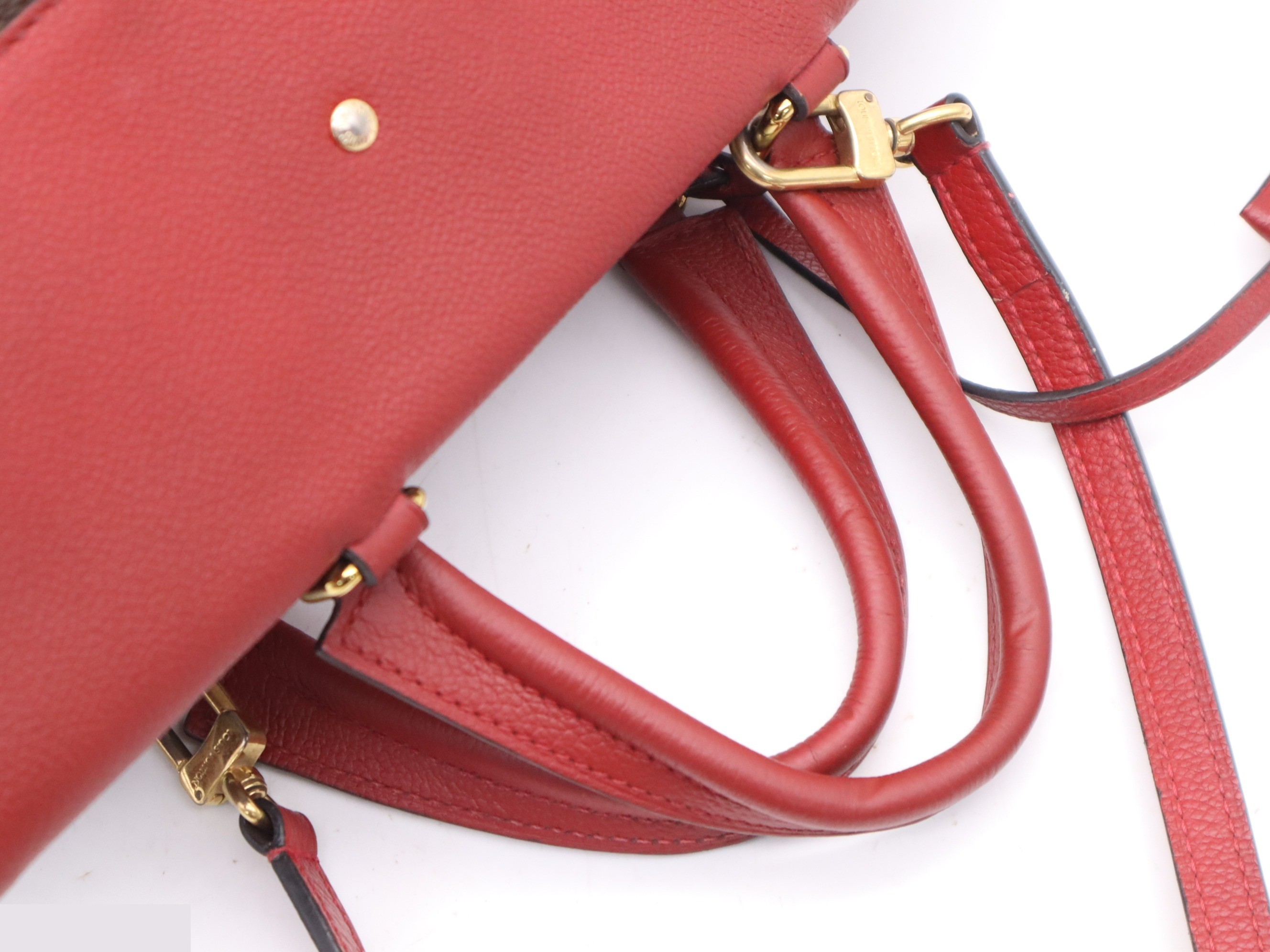 Venus Cerise Shoulder Strap, Padlock, 2 Keys, and Clochette Included — view 6