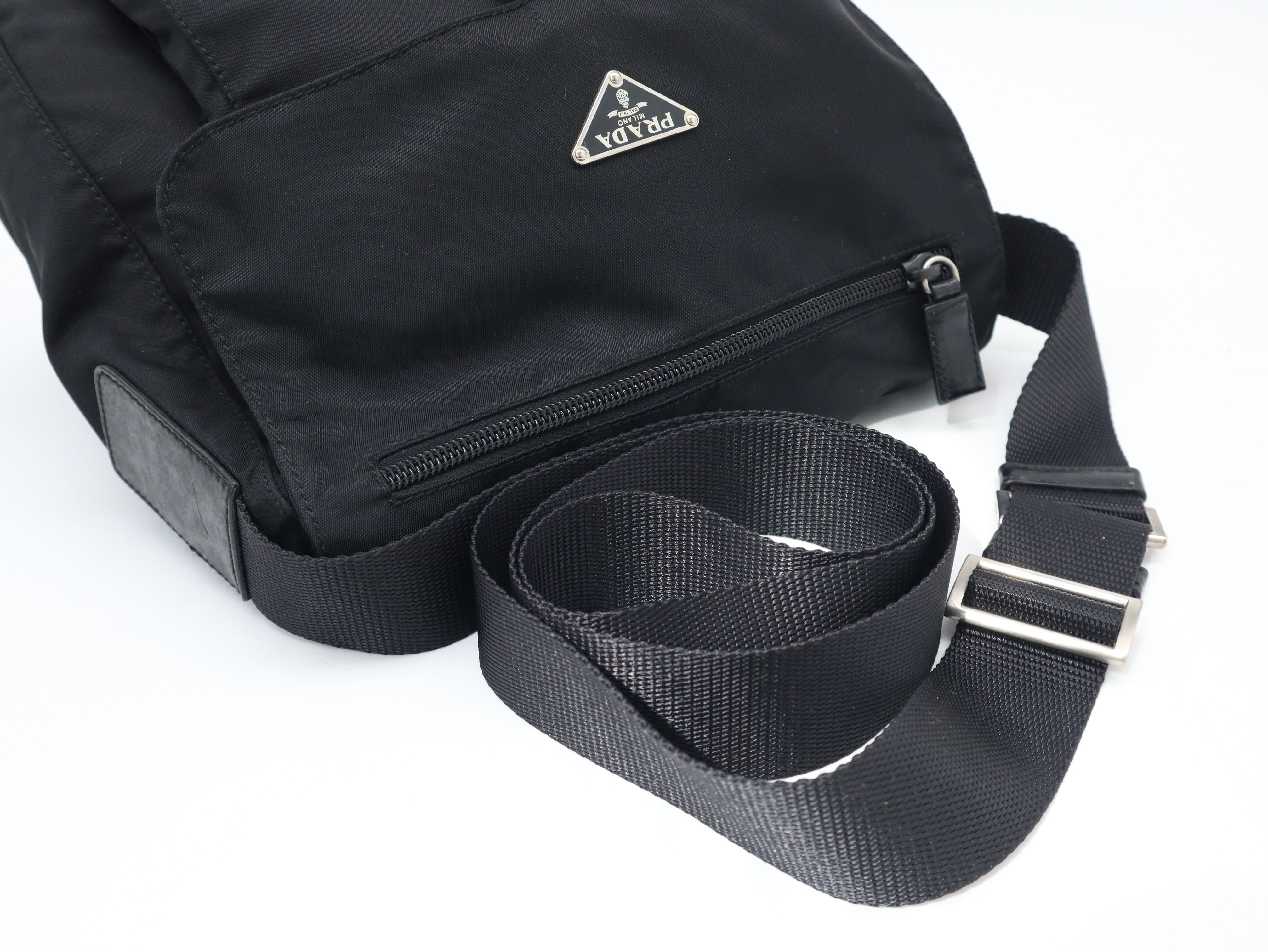 BT8994 Nylon Black Shoulder Bag — view 6